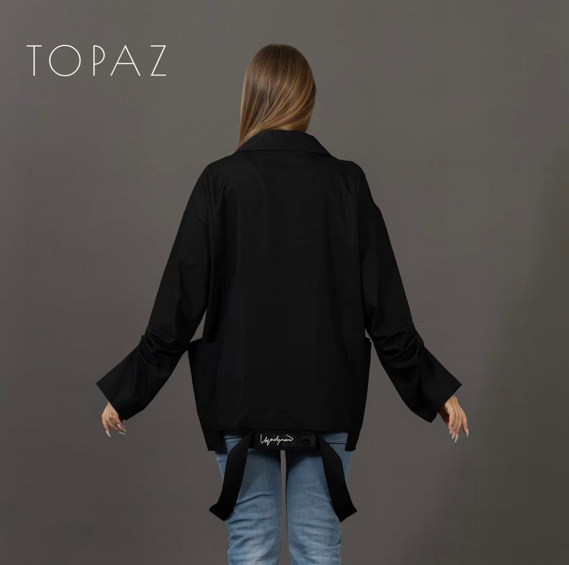 Poplin Shirt with Straps