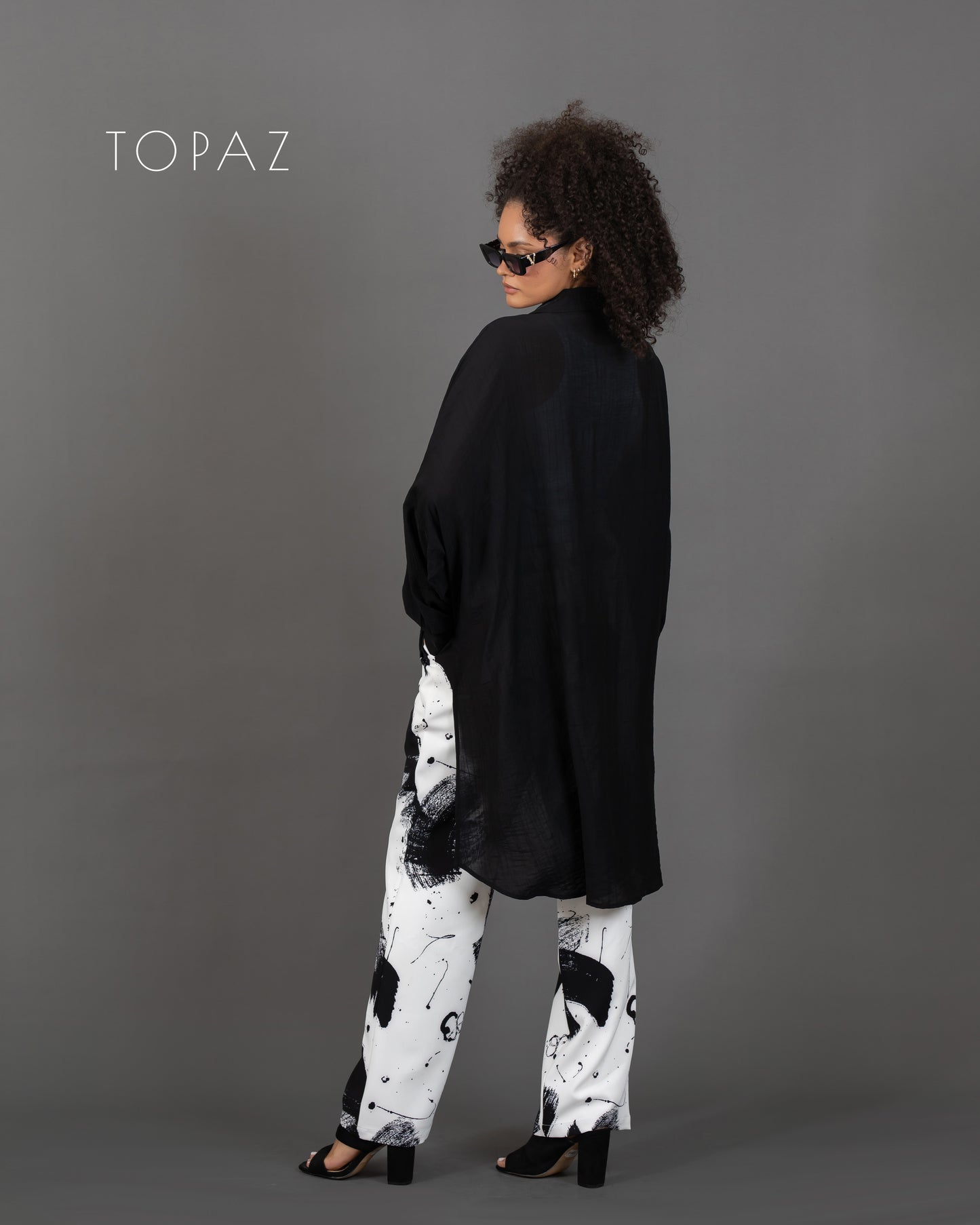 Blouse with Silver Ring