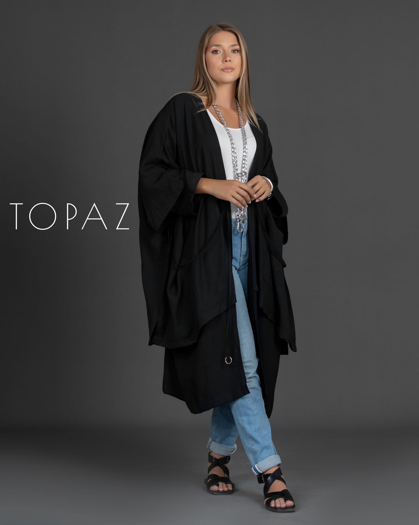 Double-Layered Cardigan