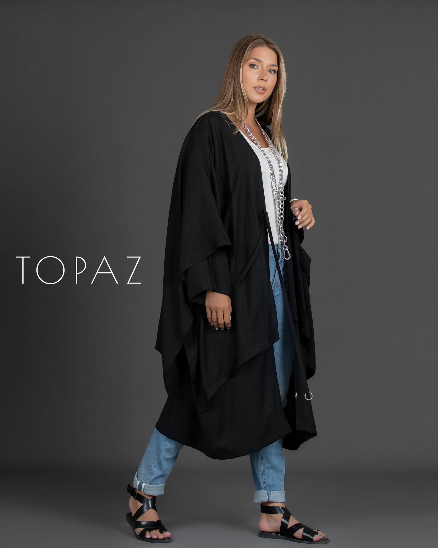 Double-Layered Cardigan