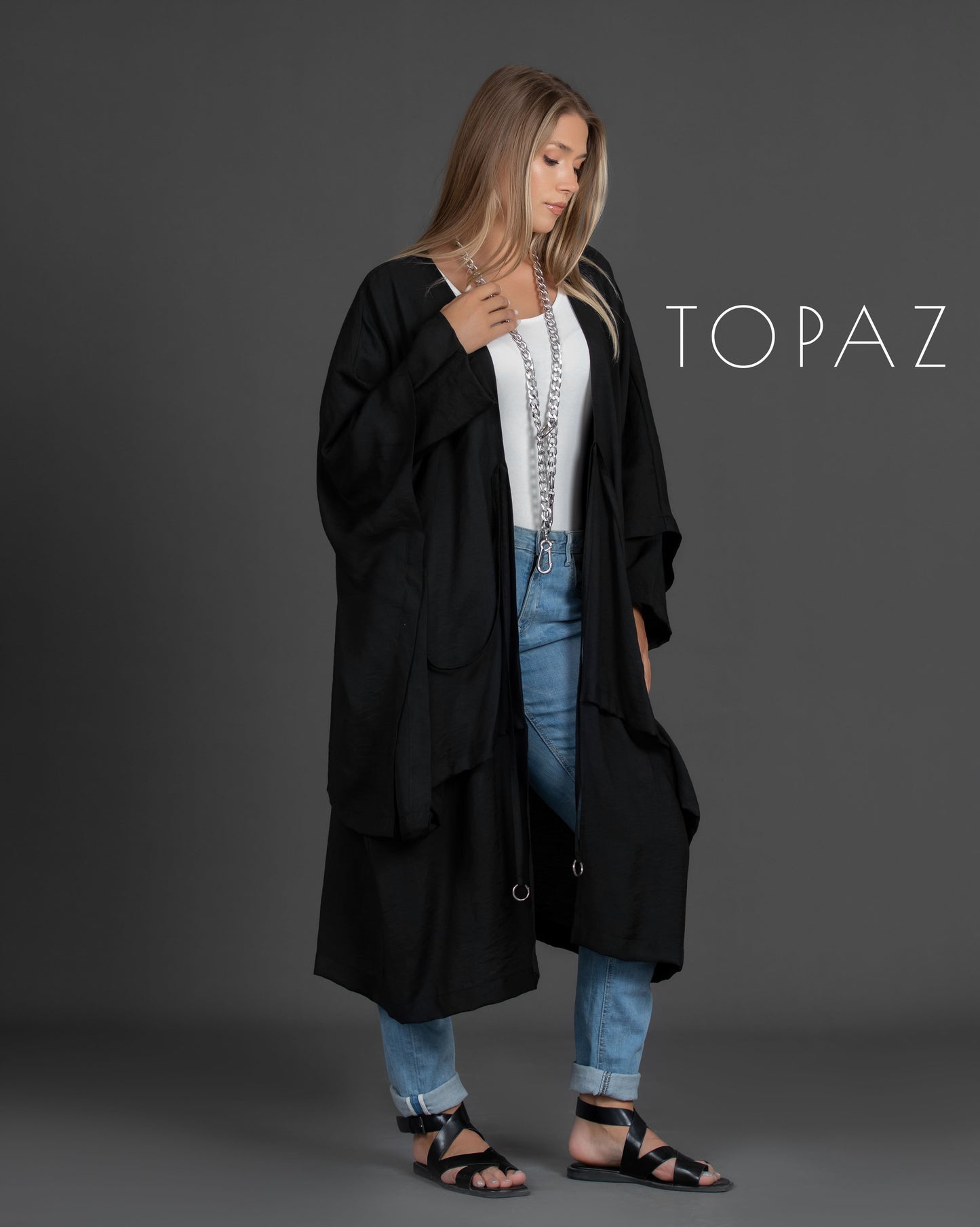 Double-Layered Cardigan