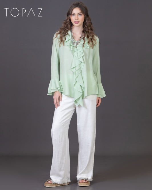 Ruffle Blouse