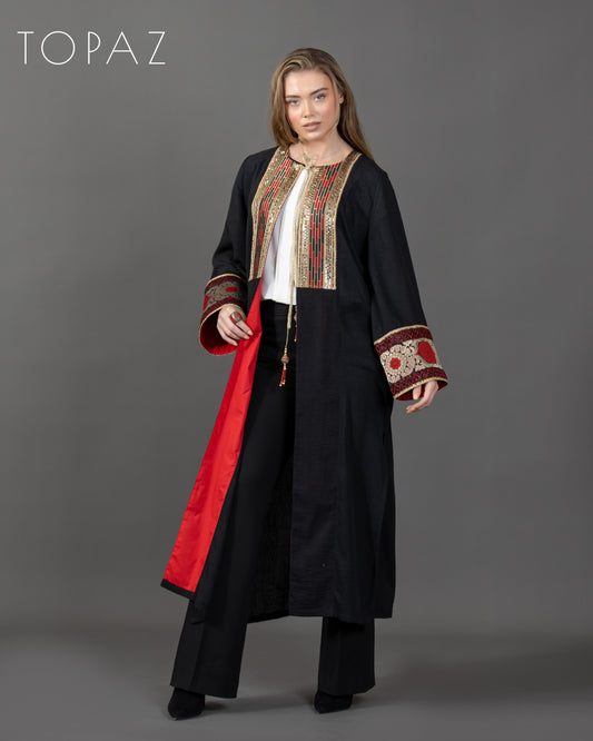 Black and Red Kaftan