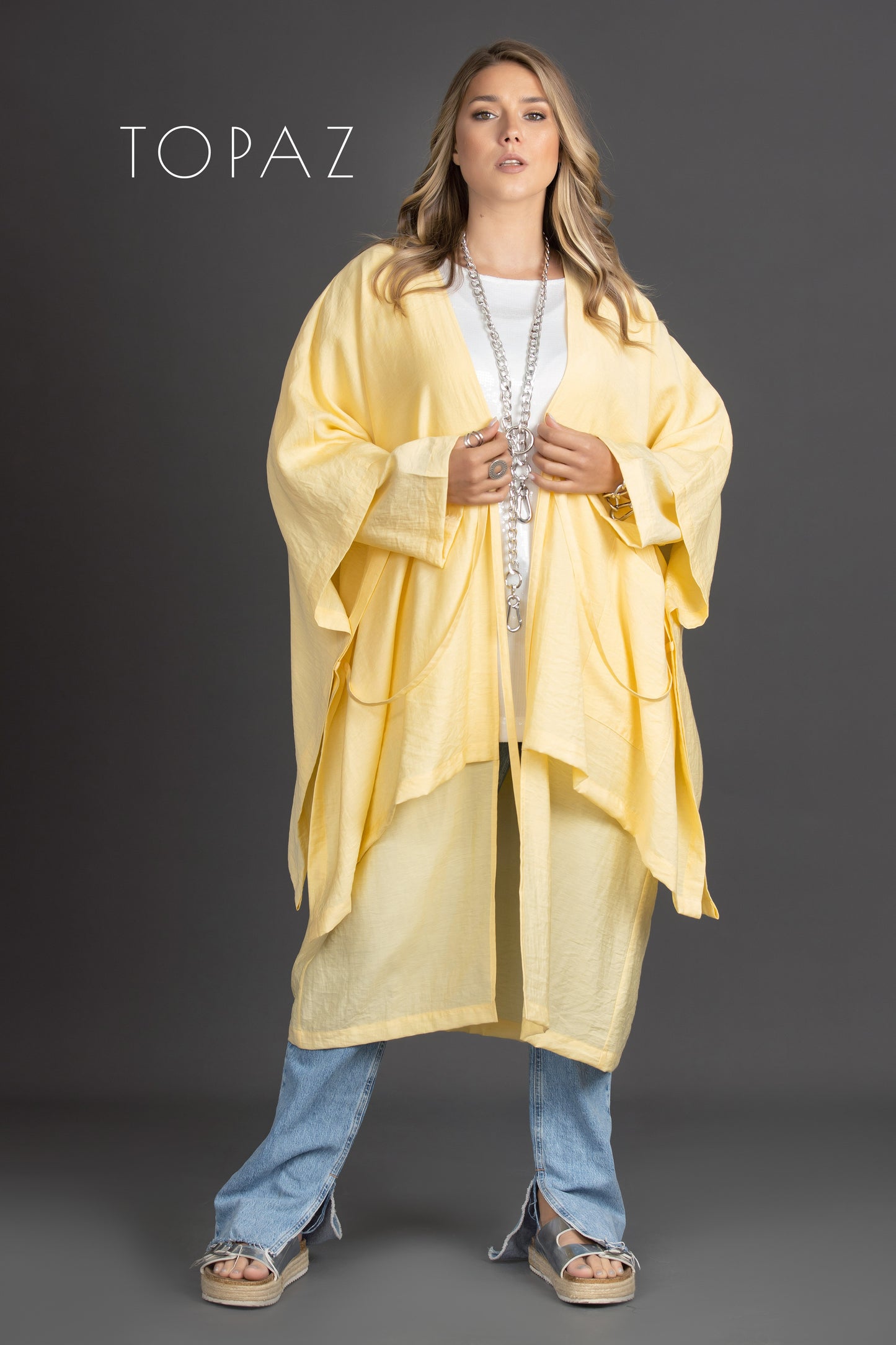 Double-Layered Cardigan