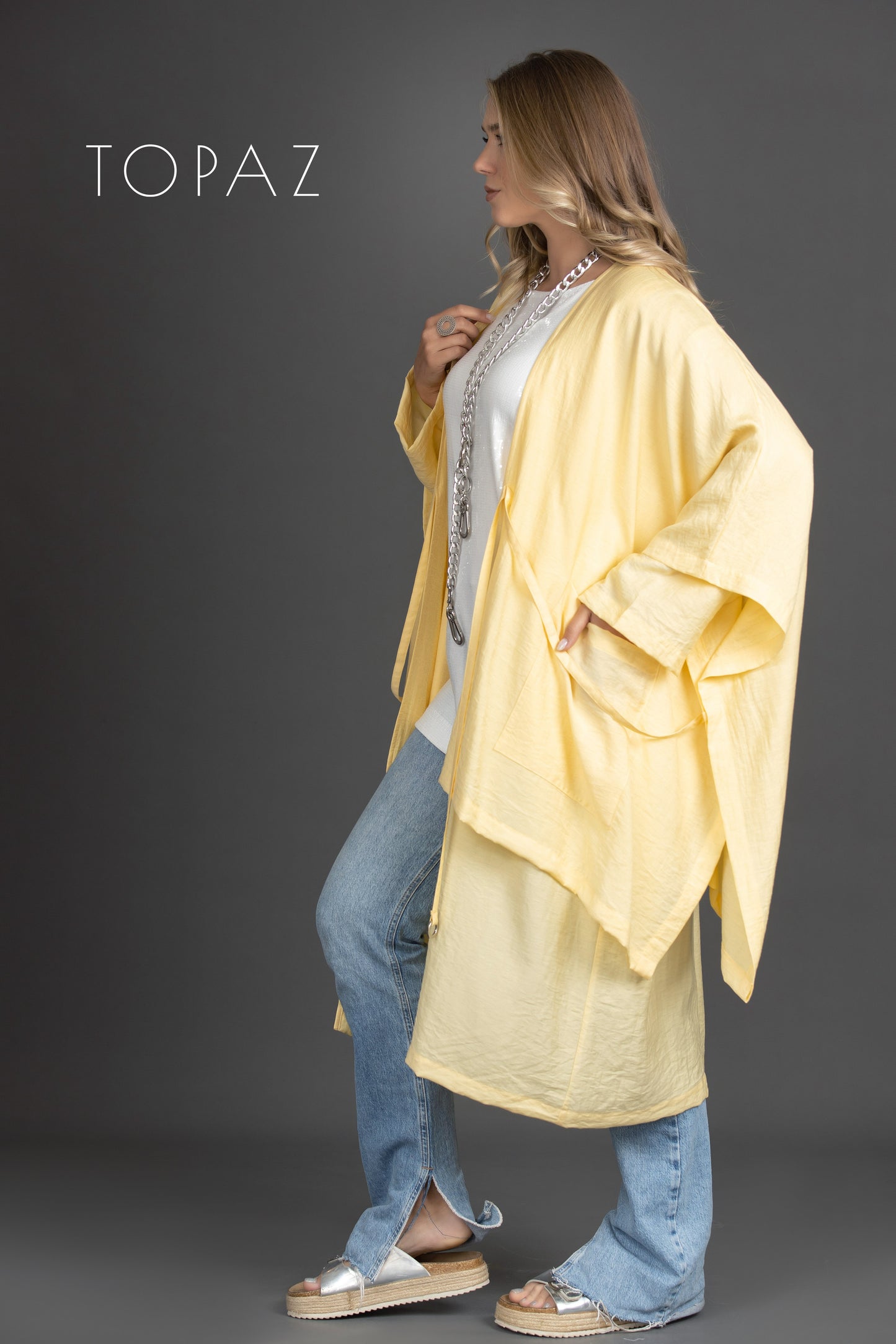 Double-Layered Cardigan