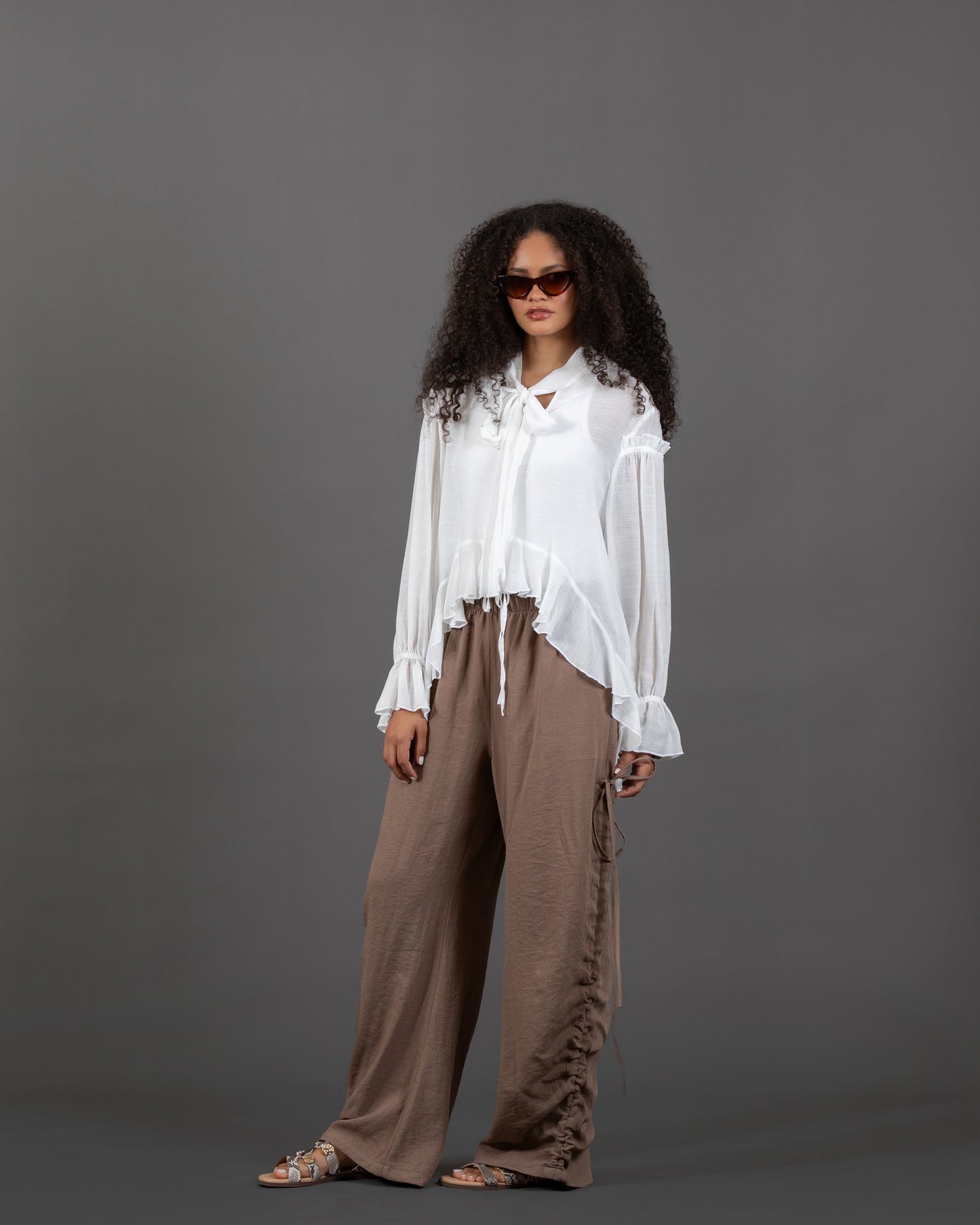Side-Tie Pants