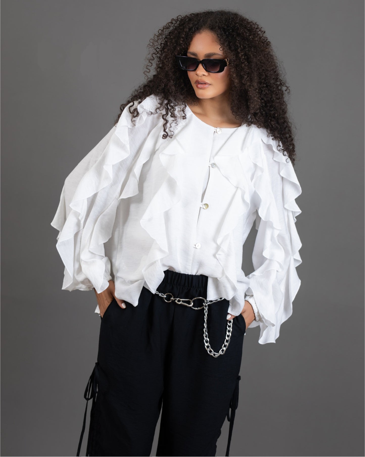 Ruffle Blouse
