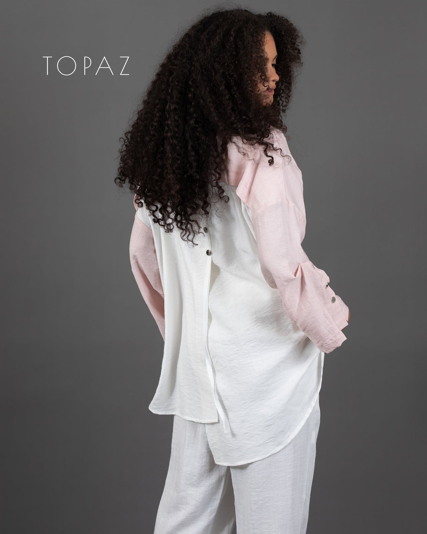 Blouse with Back Panel