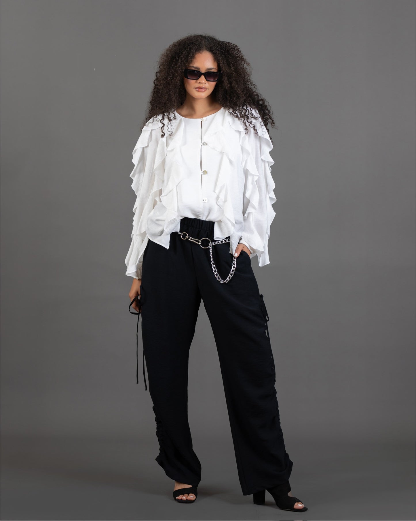 Side-Tie Pants