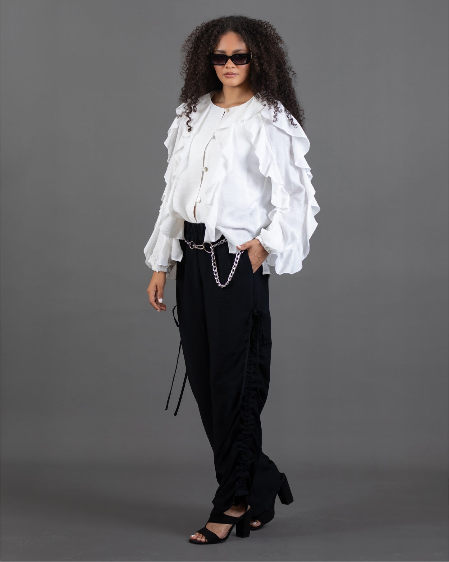 Side-Tie Pants