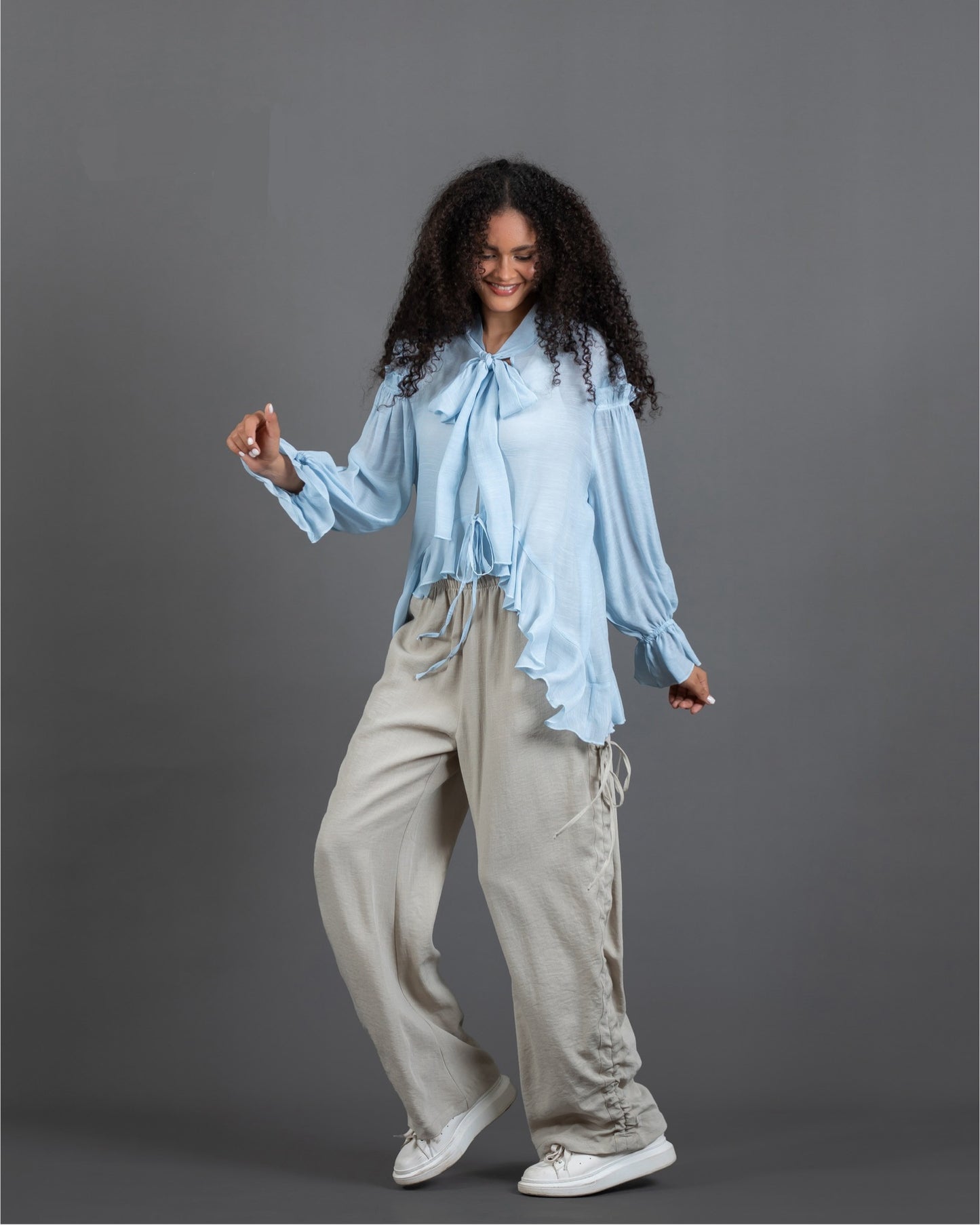 Side-Tie Pants