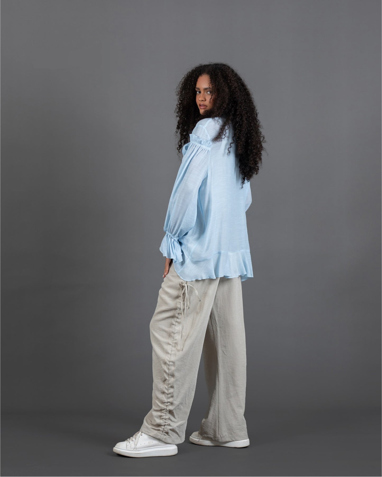 Side-Tie Pants