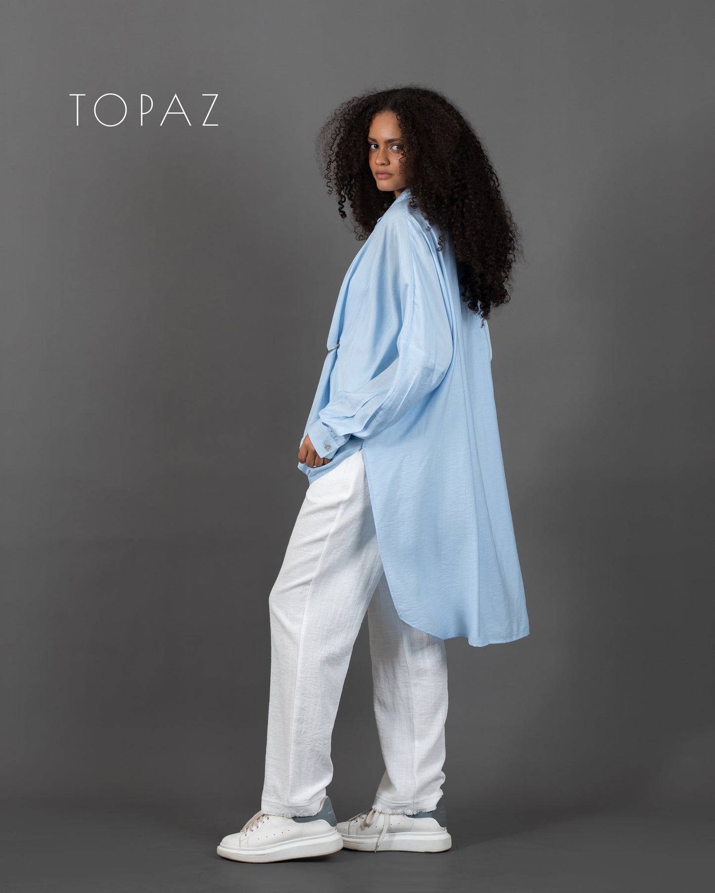 Blouse with Silver Ring