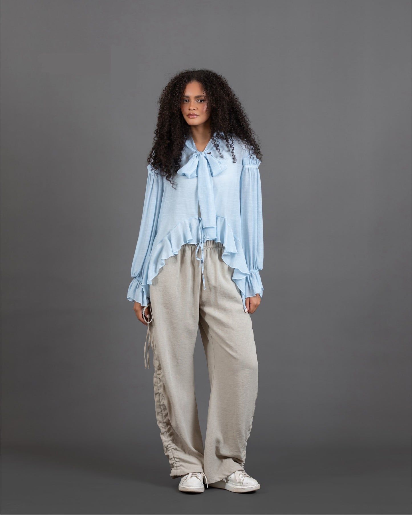 Side-Tie Pants