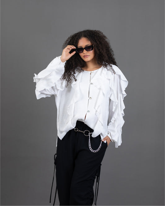 Ruffle Blouse