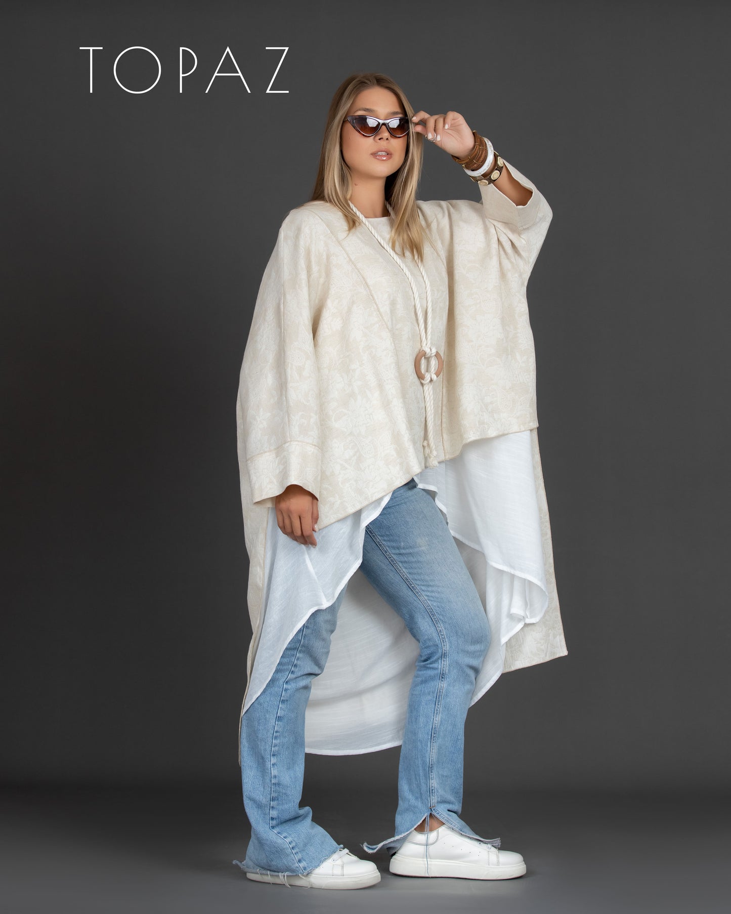 Linen Poncho