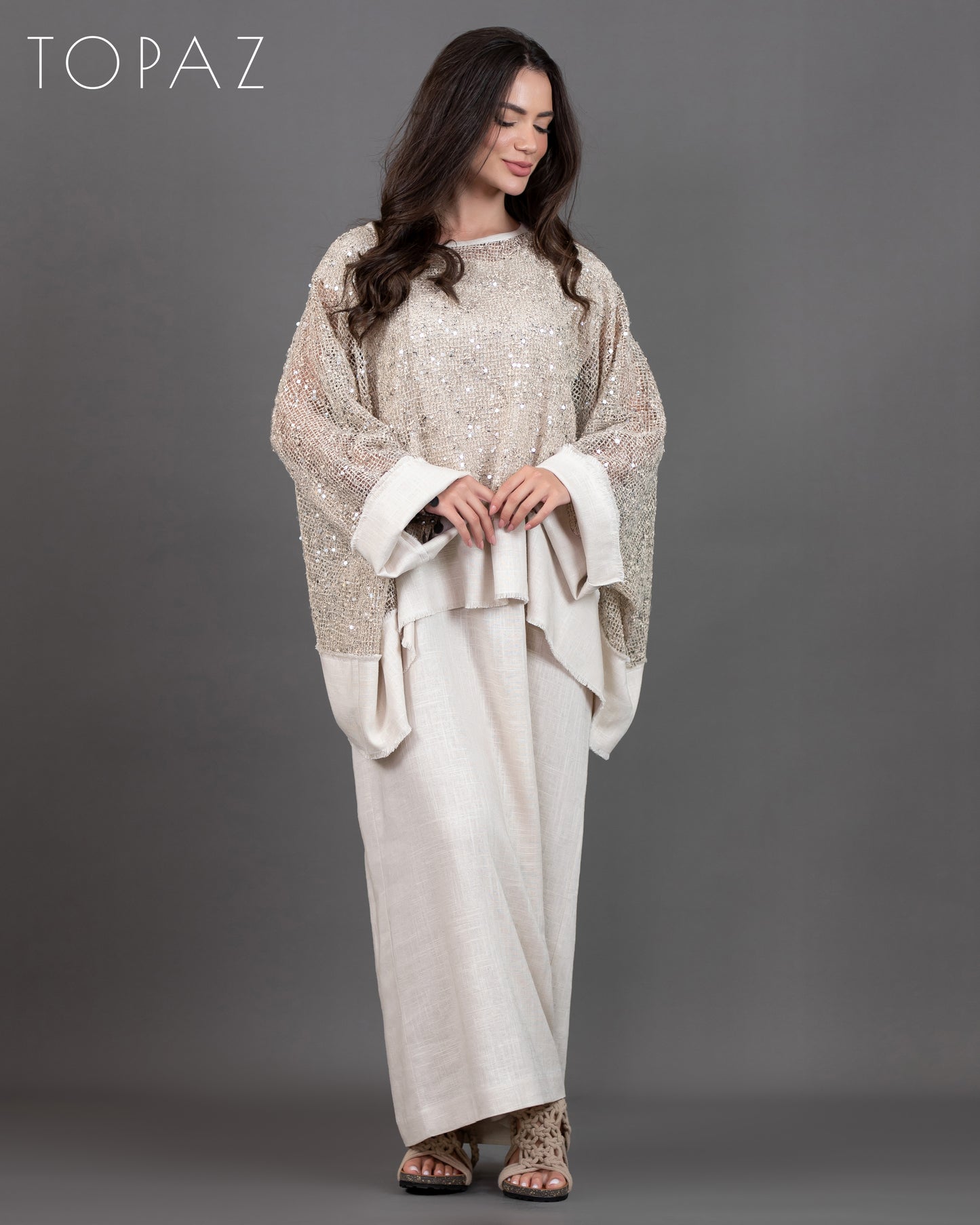 Sequin Net Set (Dress)