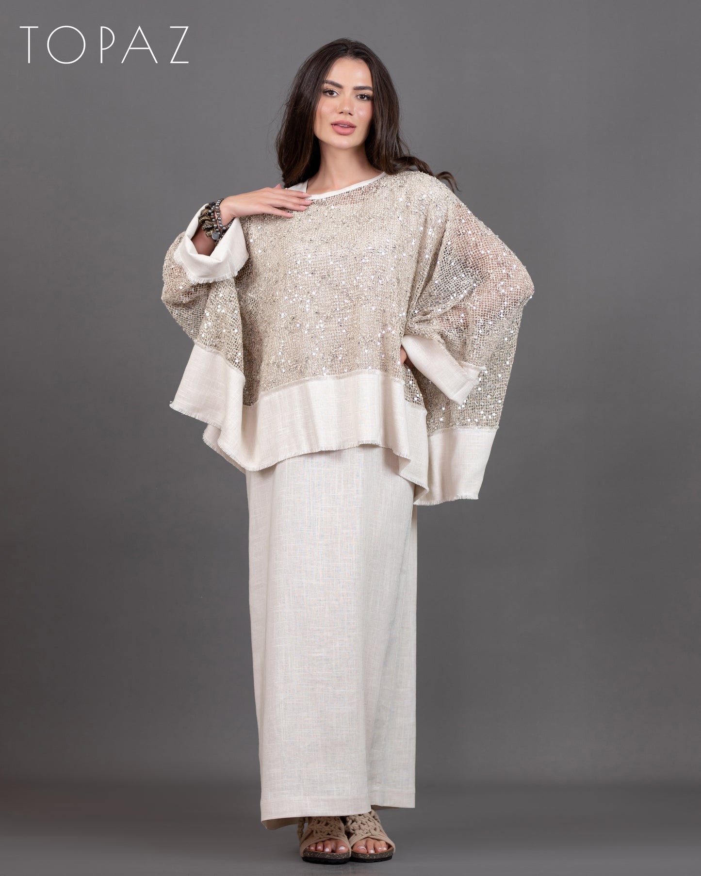 Sequin Net Set (Dress)