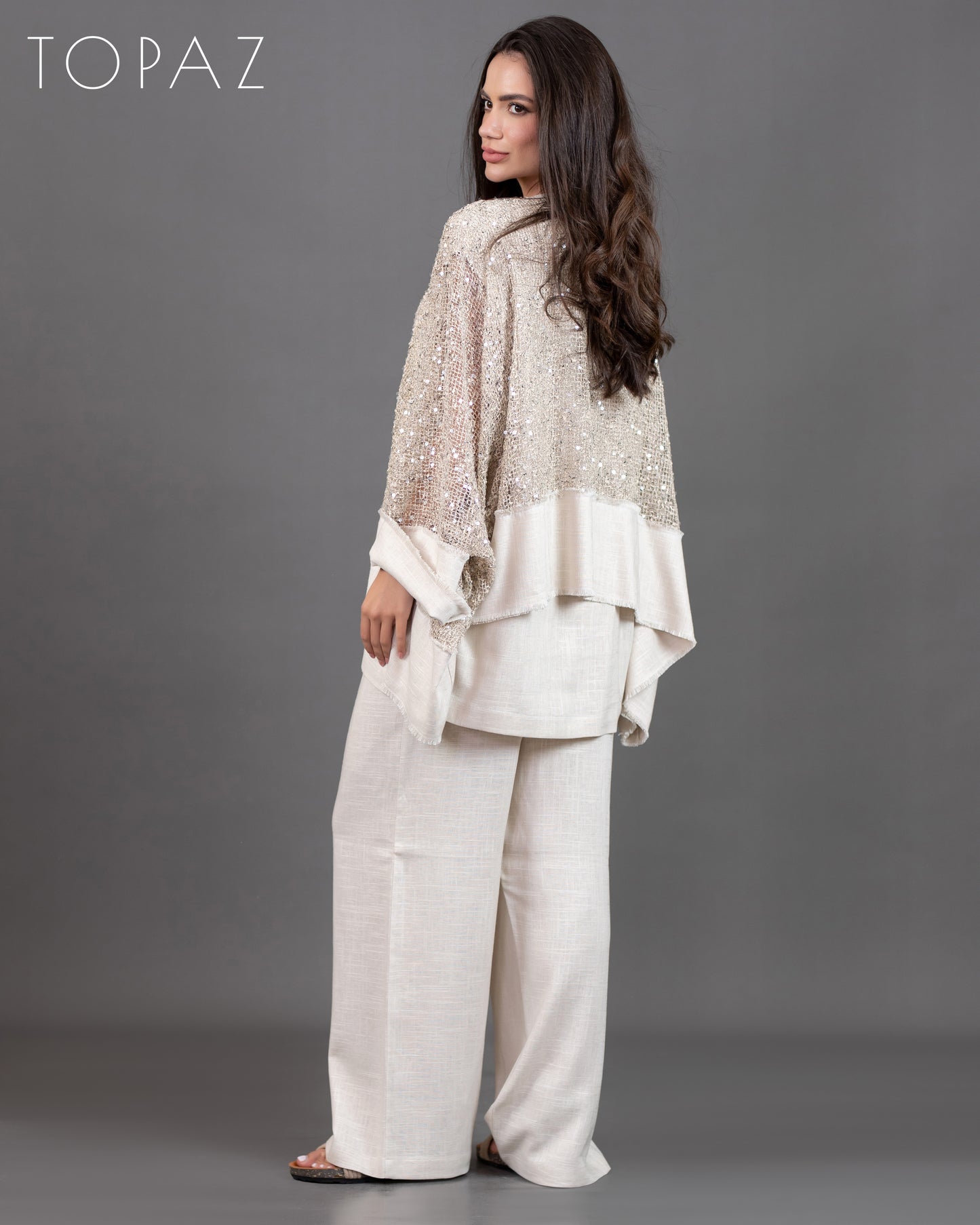 Sequin Net Set (Pants)