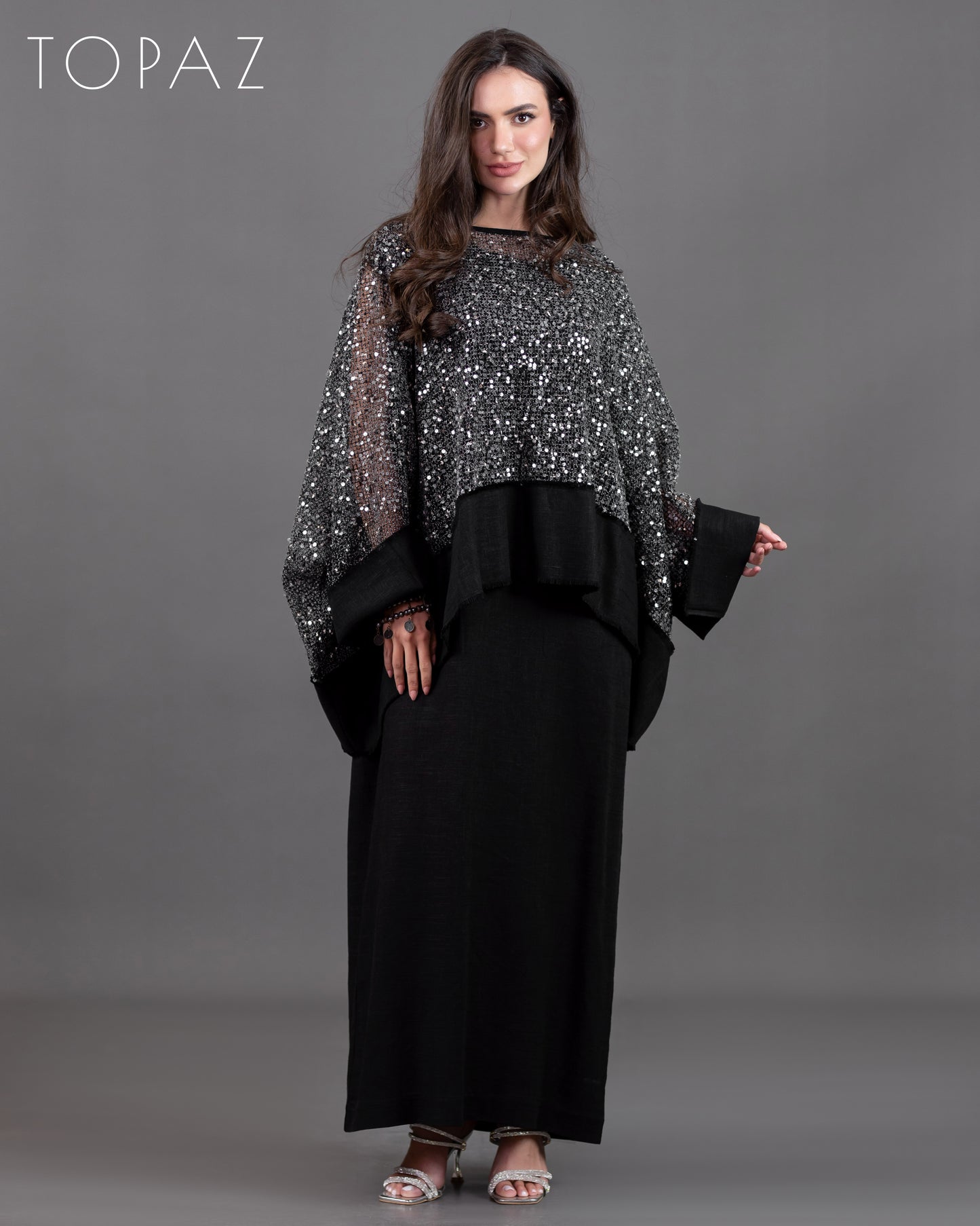Sequin Net Set (Dress)