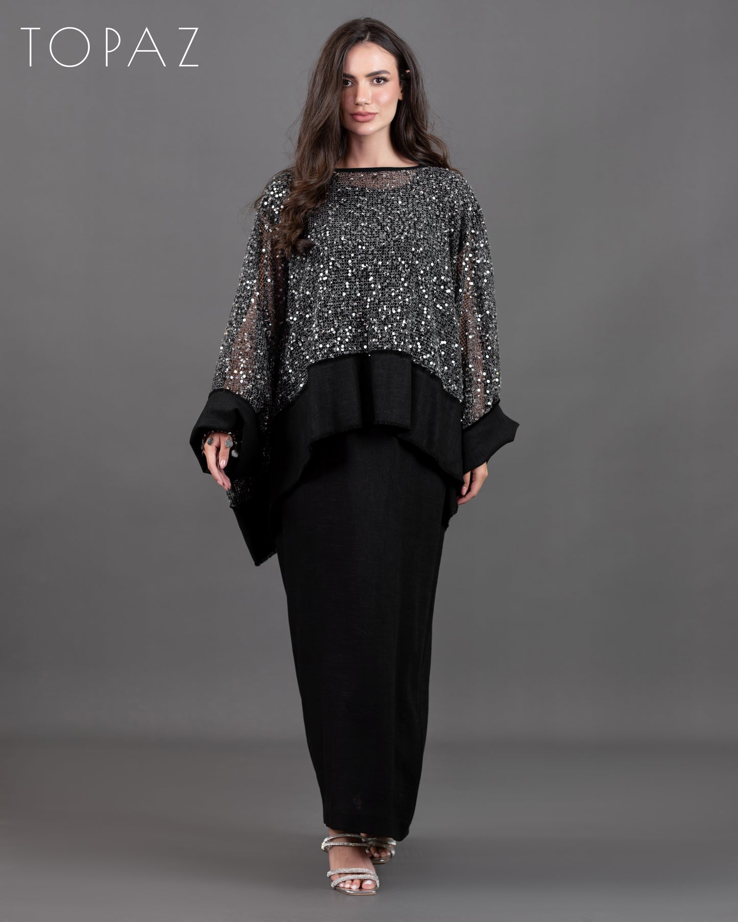 Sequin Net Set (Dress)