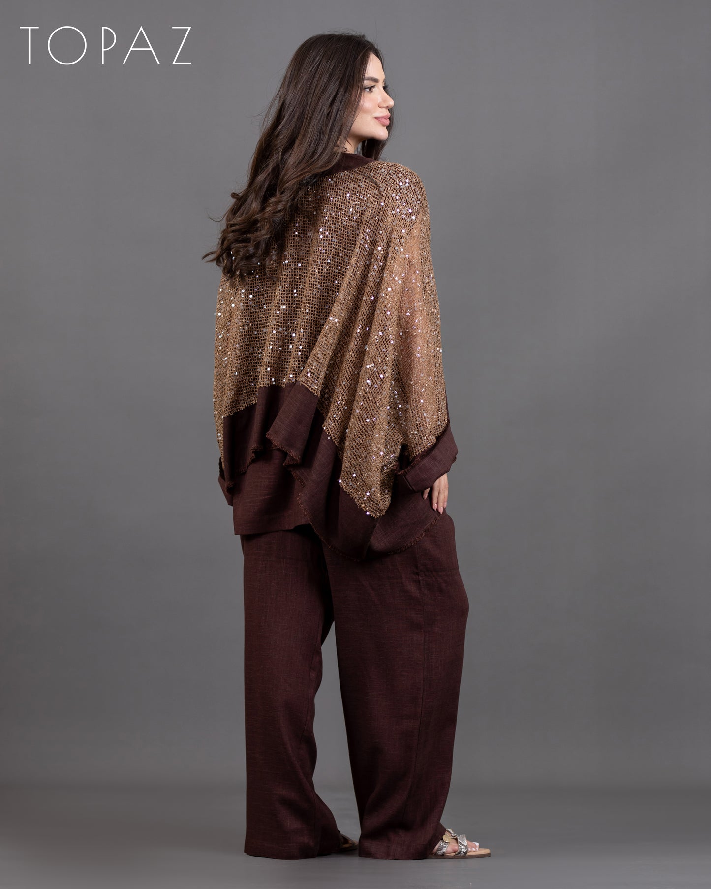 Sequin Net Set (Pants)