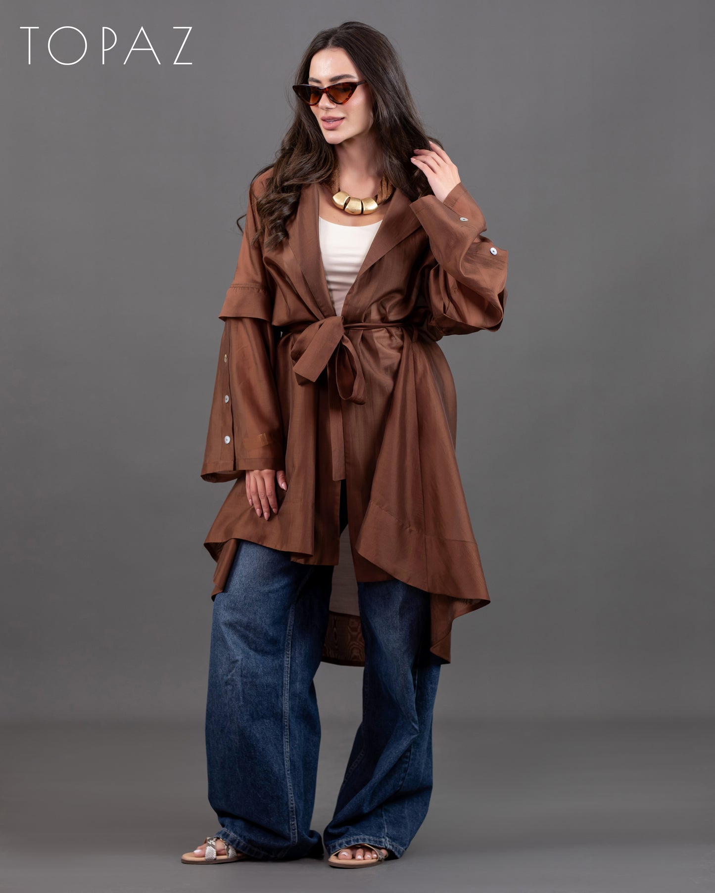 Organza Cardigan