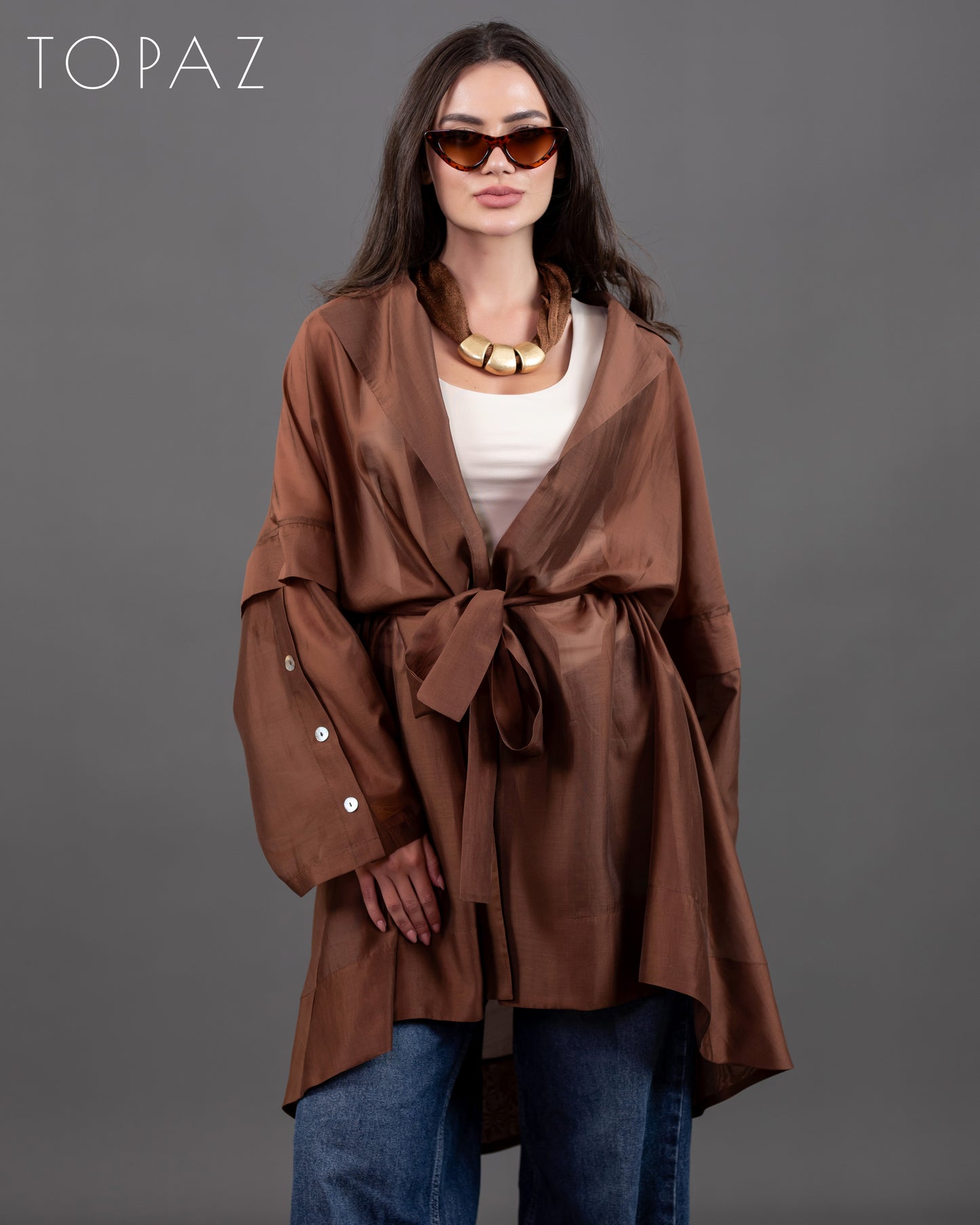 Organza Cardigan