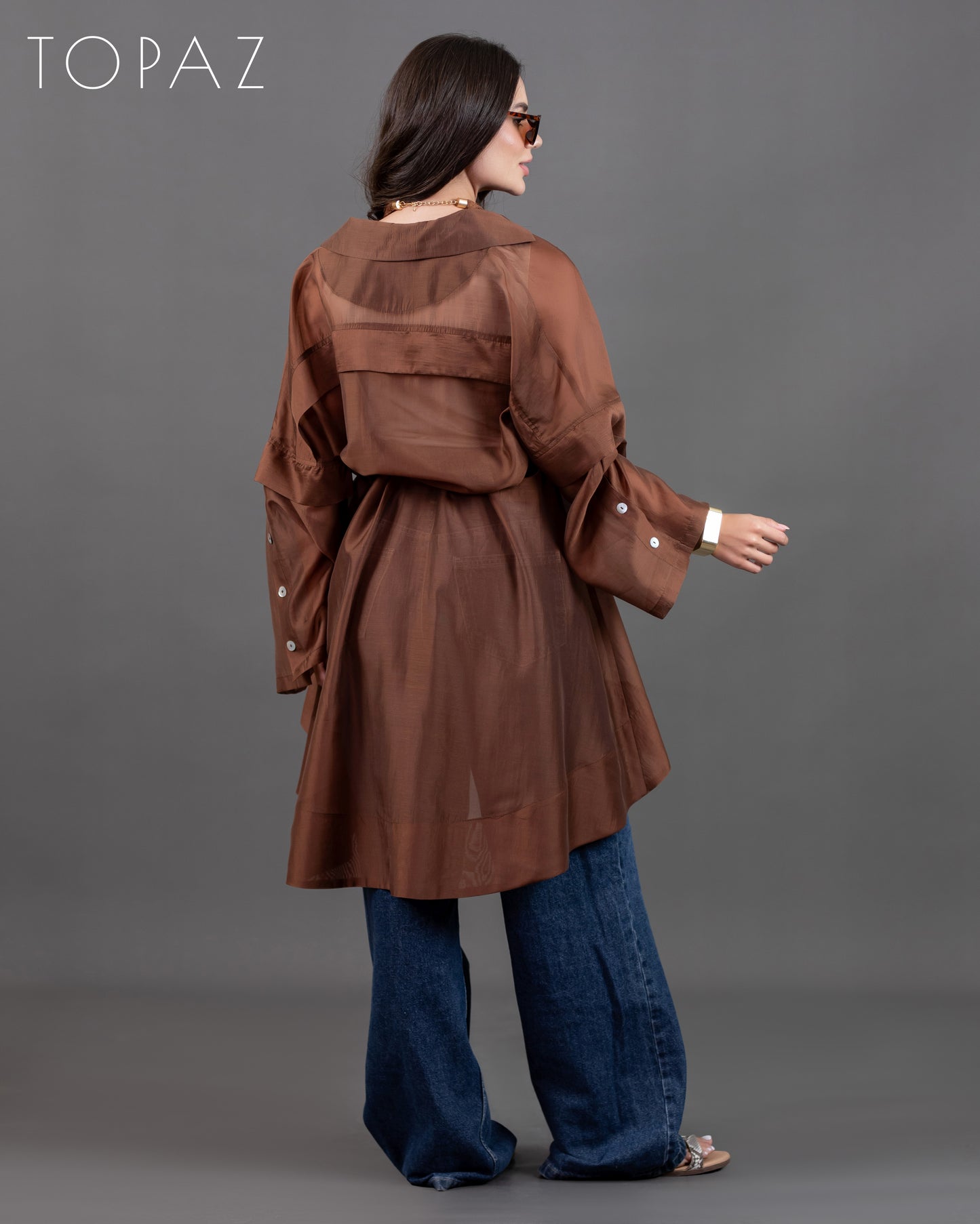 Organza Cardigan