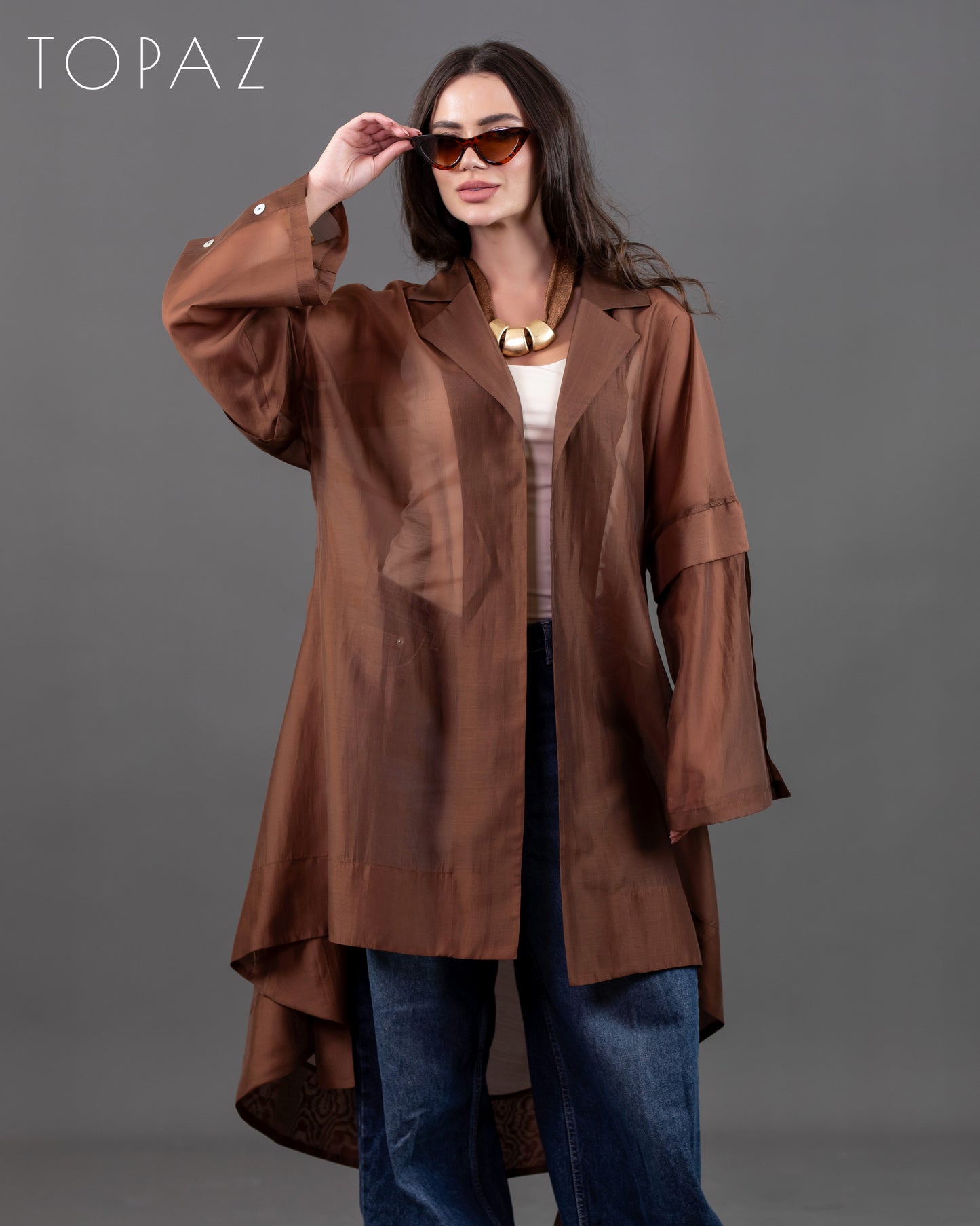 Organza Cardigan