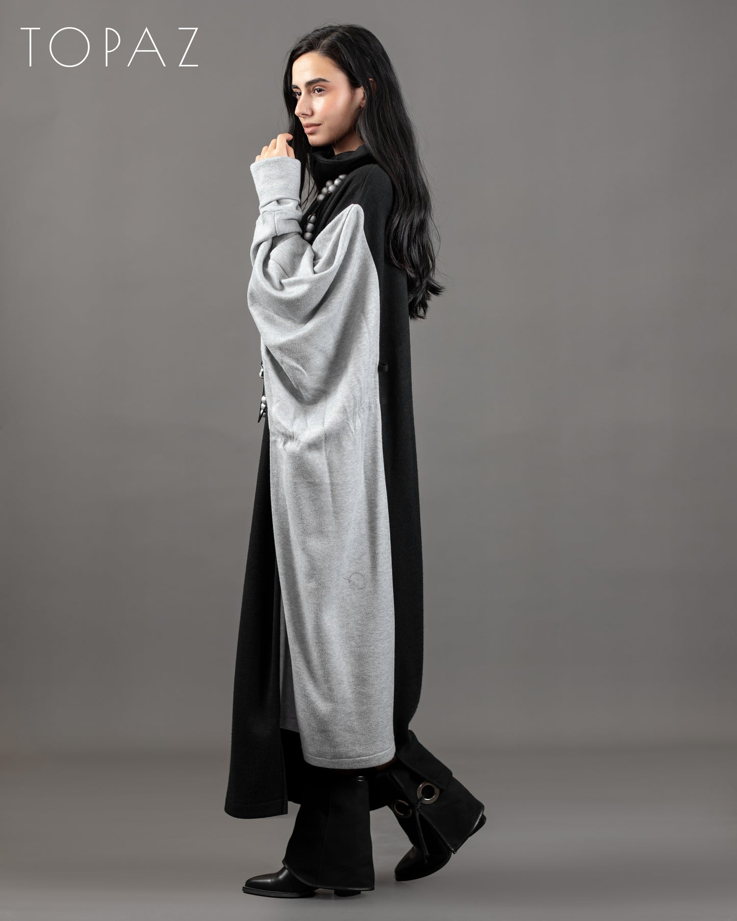 Two-Toned Knit Dress