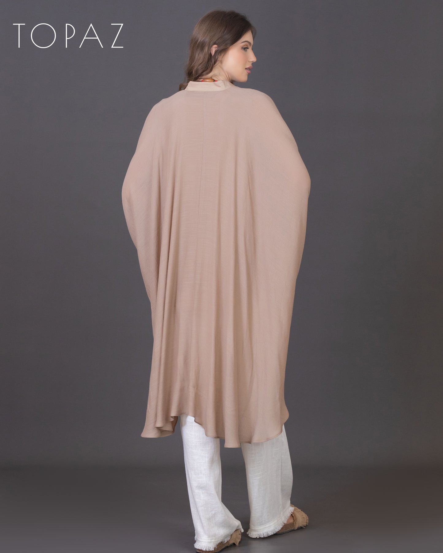 Two-Layer Voile Blouse