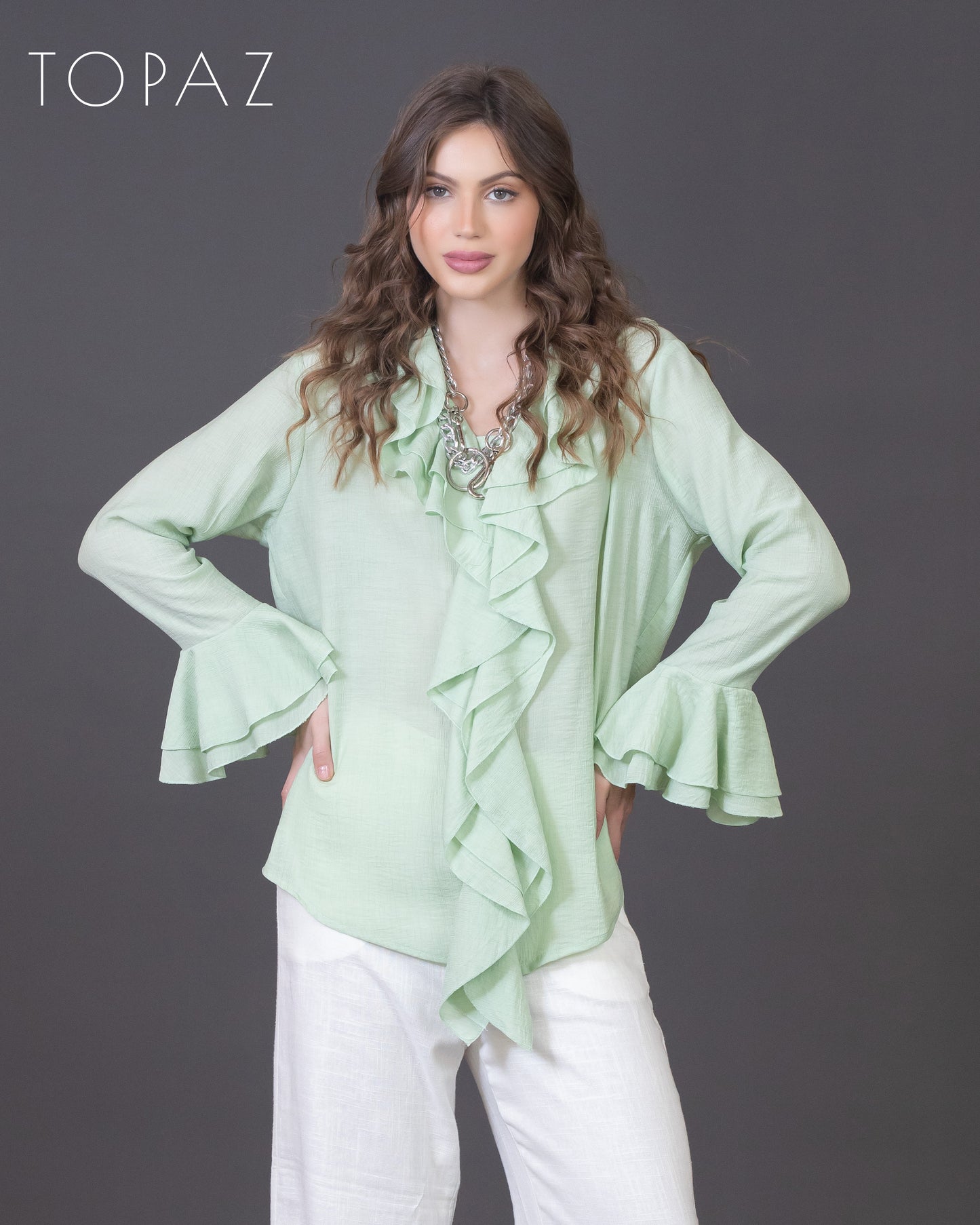 Ruffle Blouse