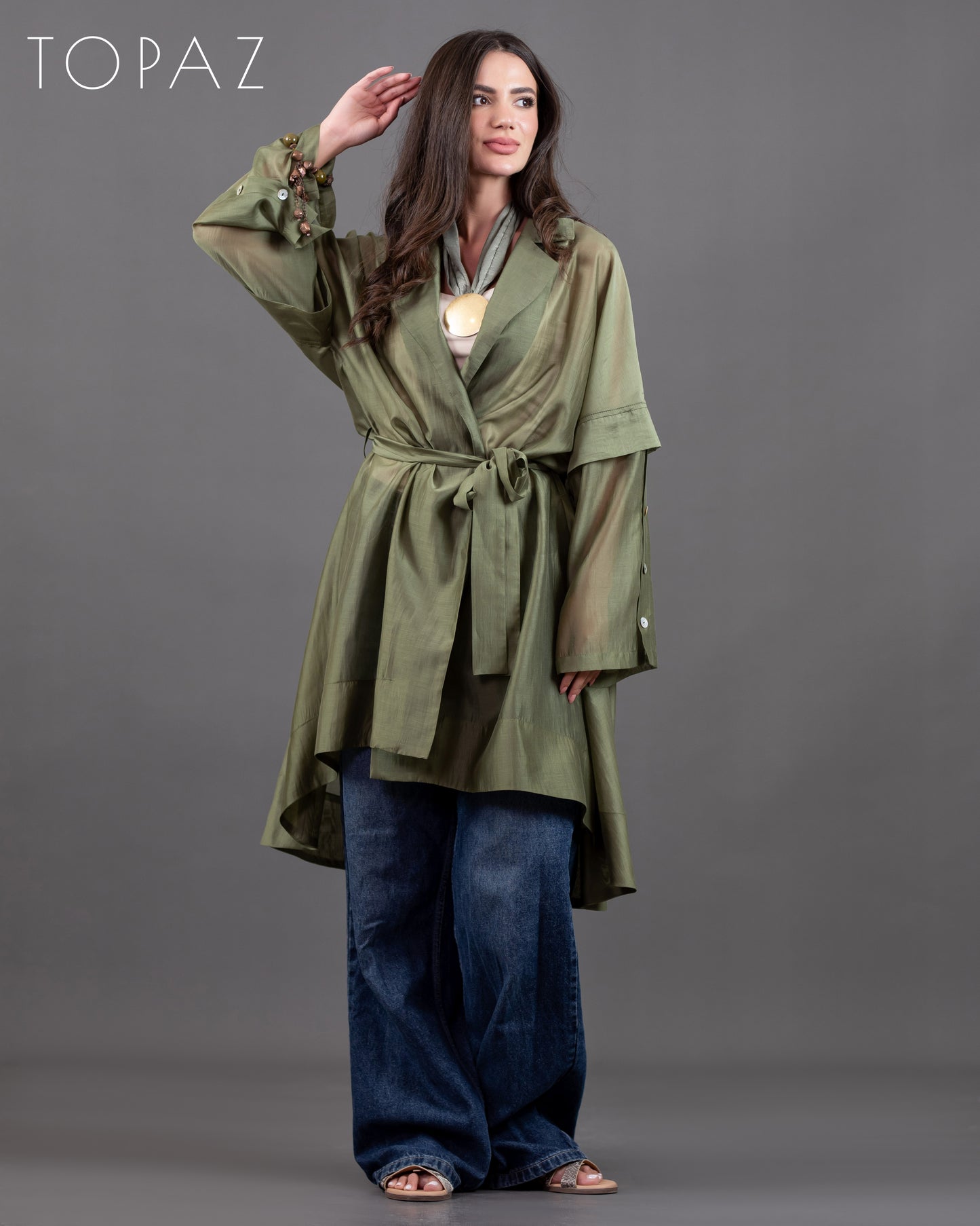 Organza Cardigan