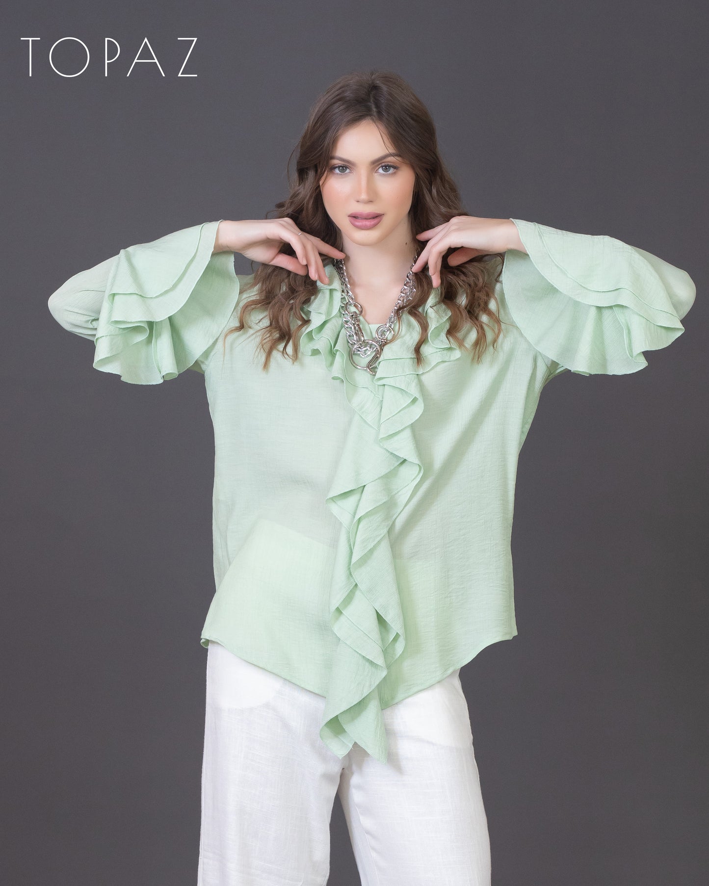 Ruffle Blouse