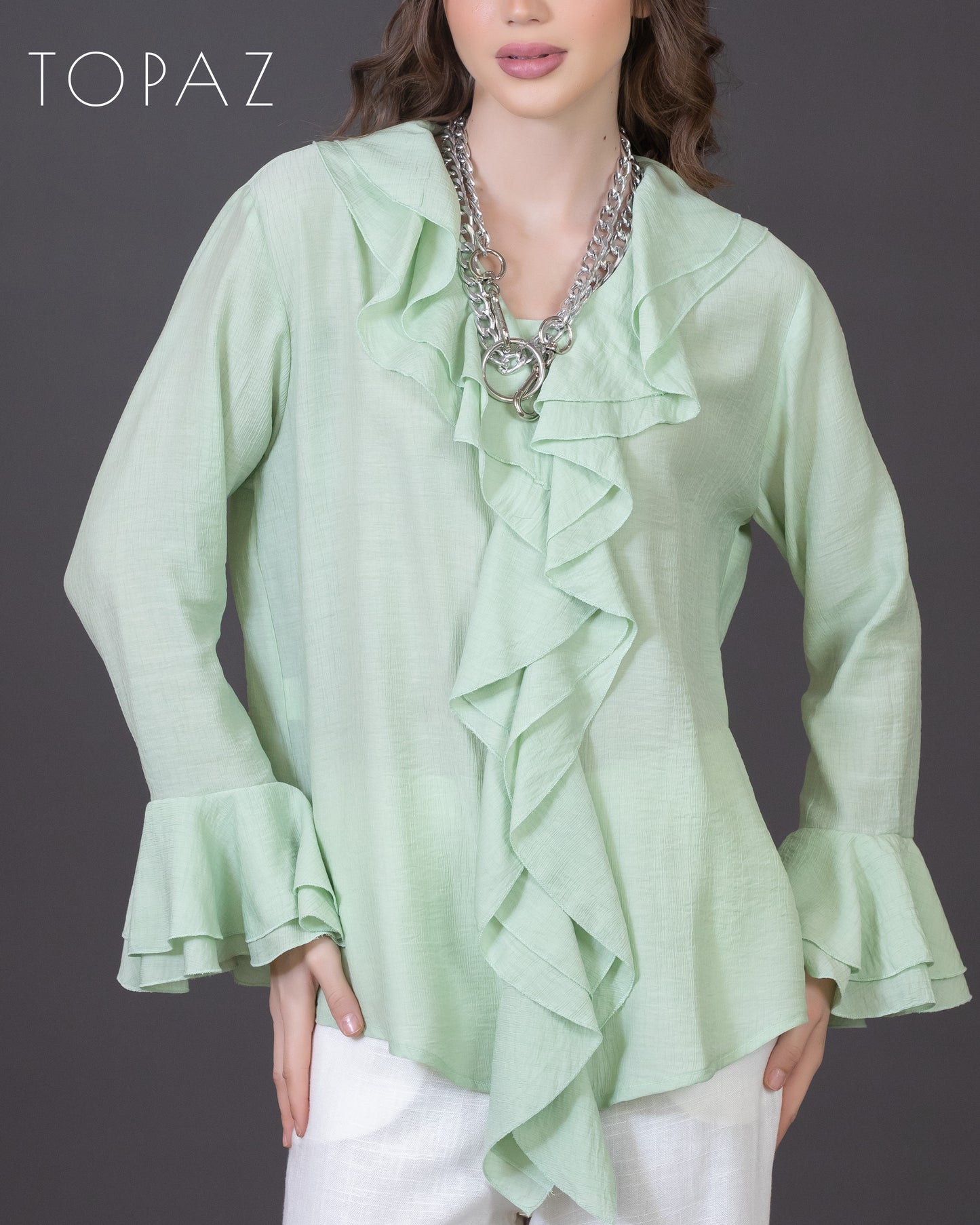 Ruffle Blouse