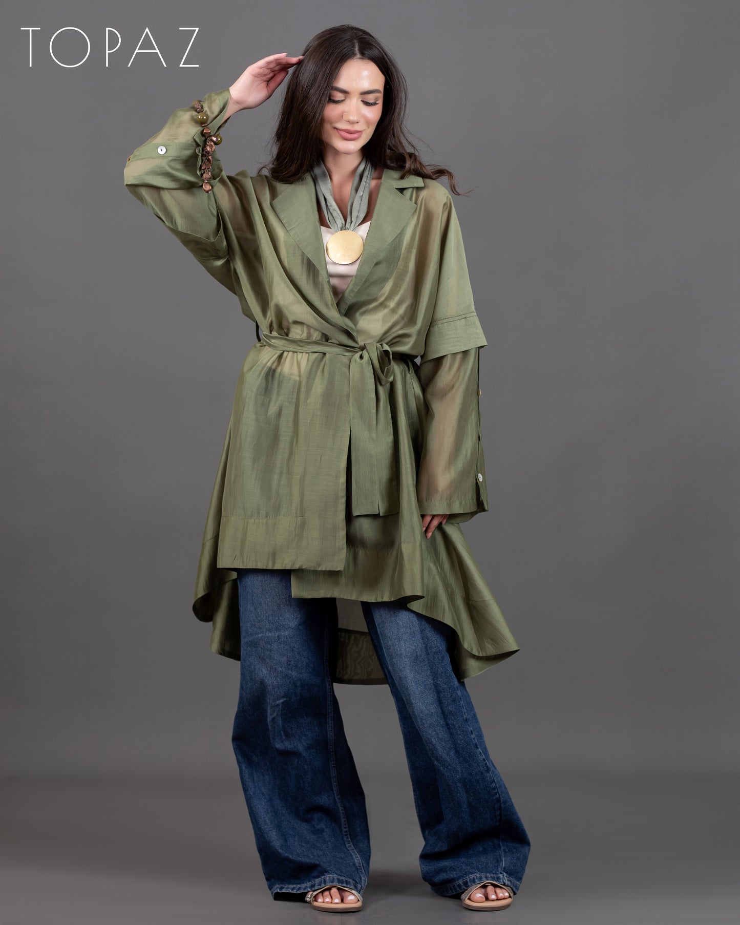 Organza Cardigan
