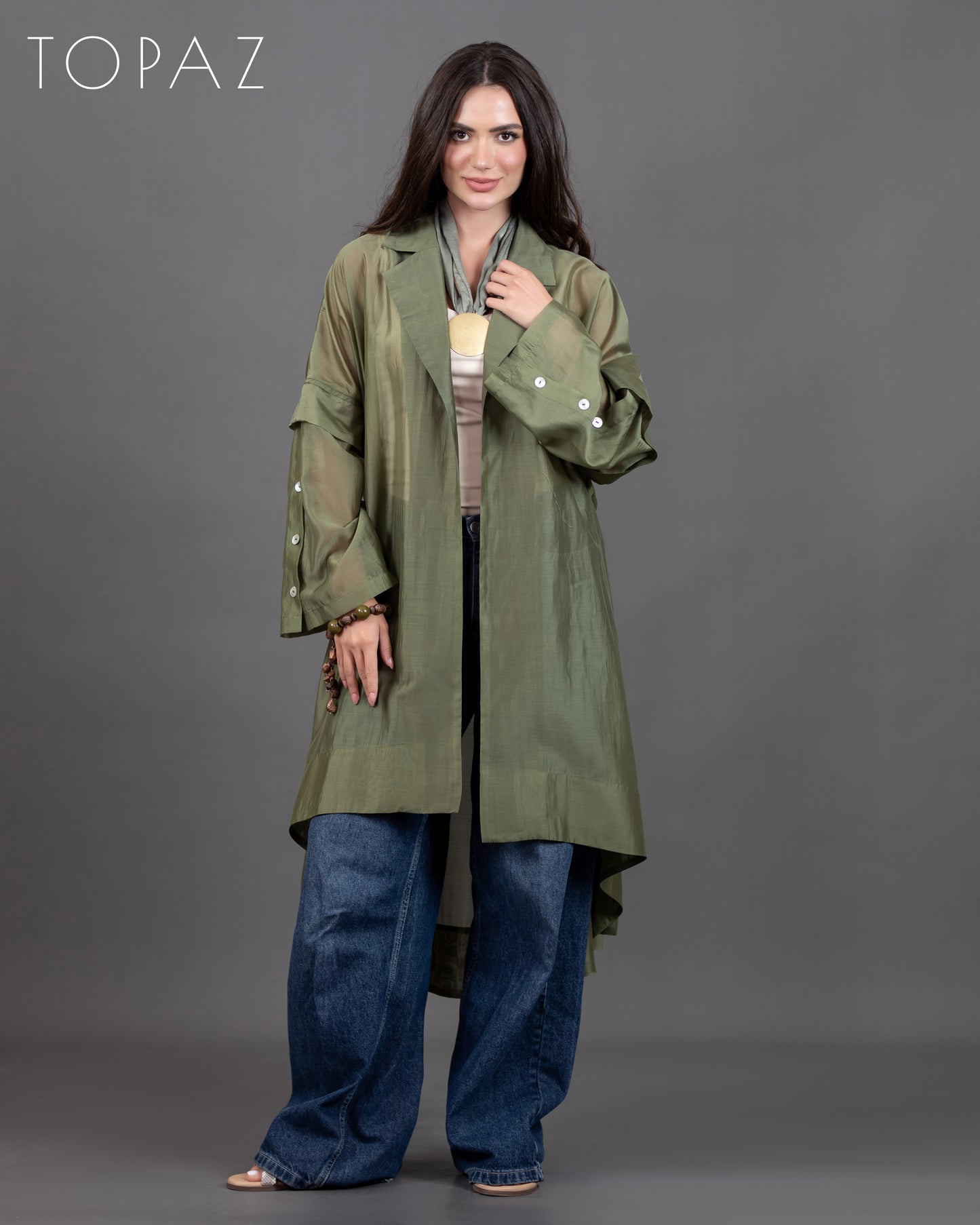 Organza Cardigan