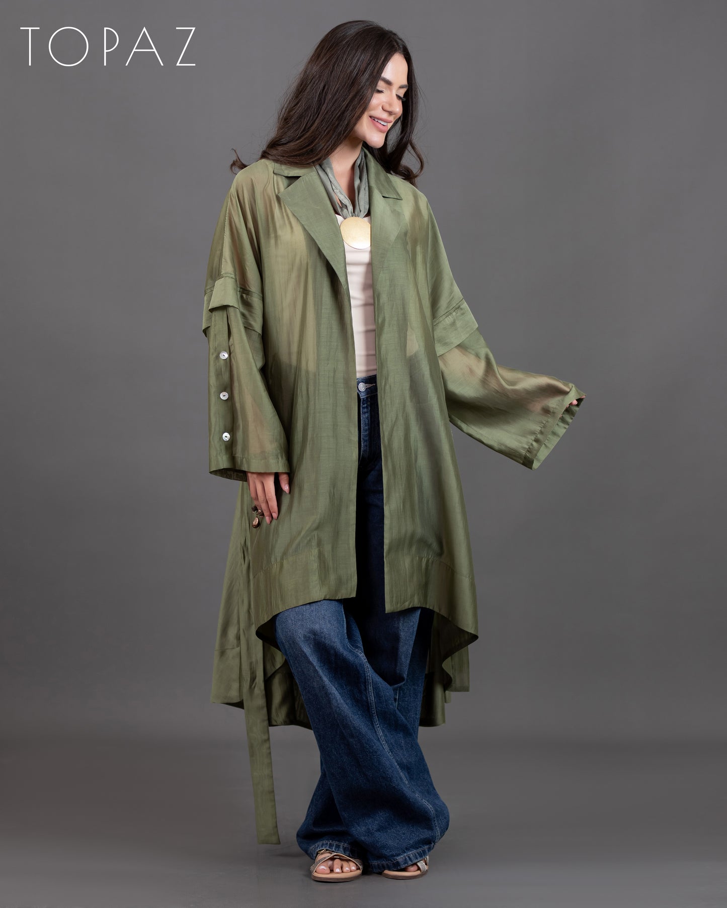 Organza Cardigan