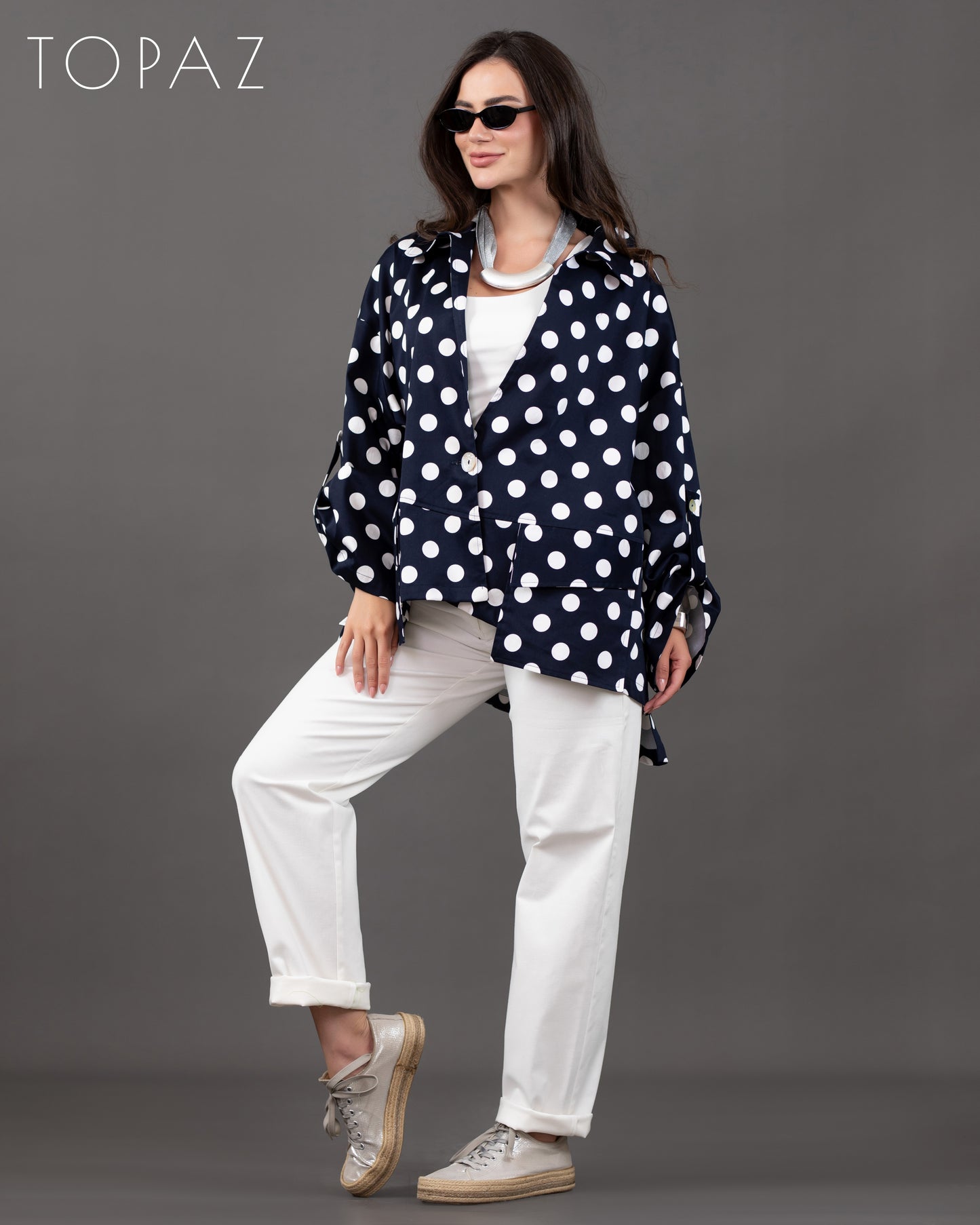 Polka Dot Jacket