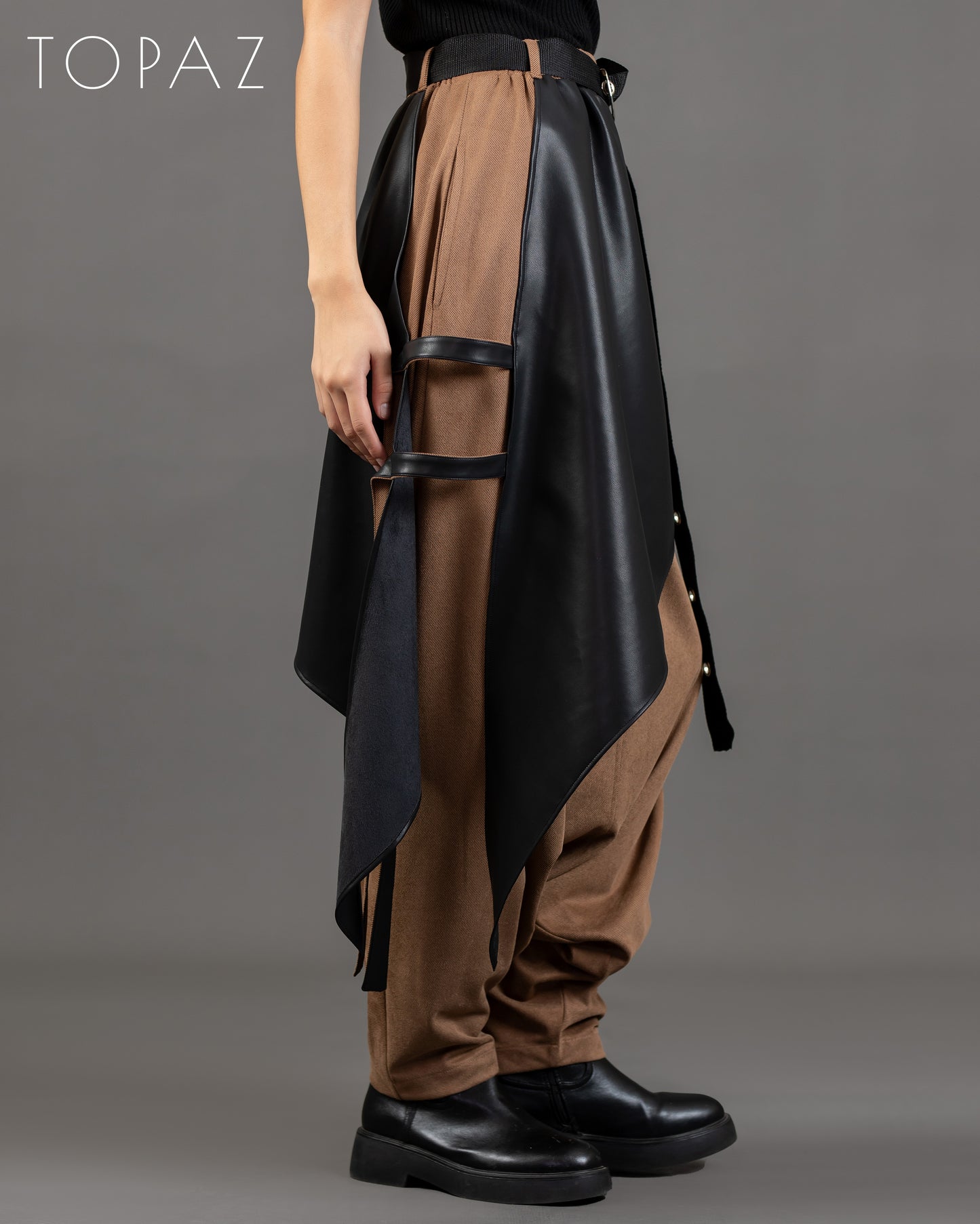 Double-Layer Harem Pants