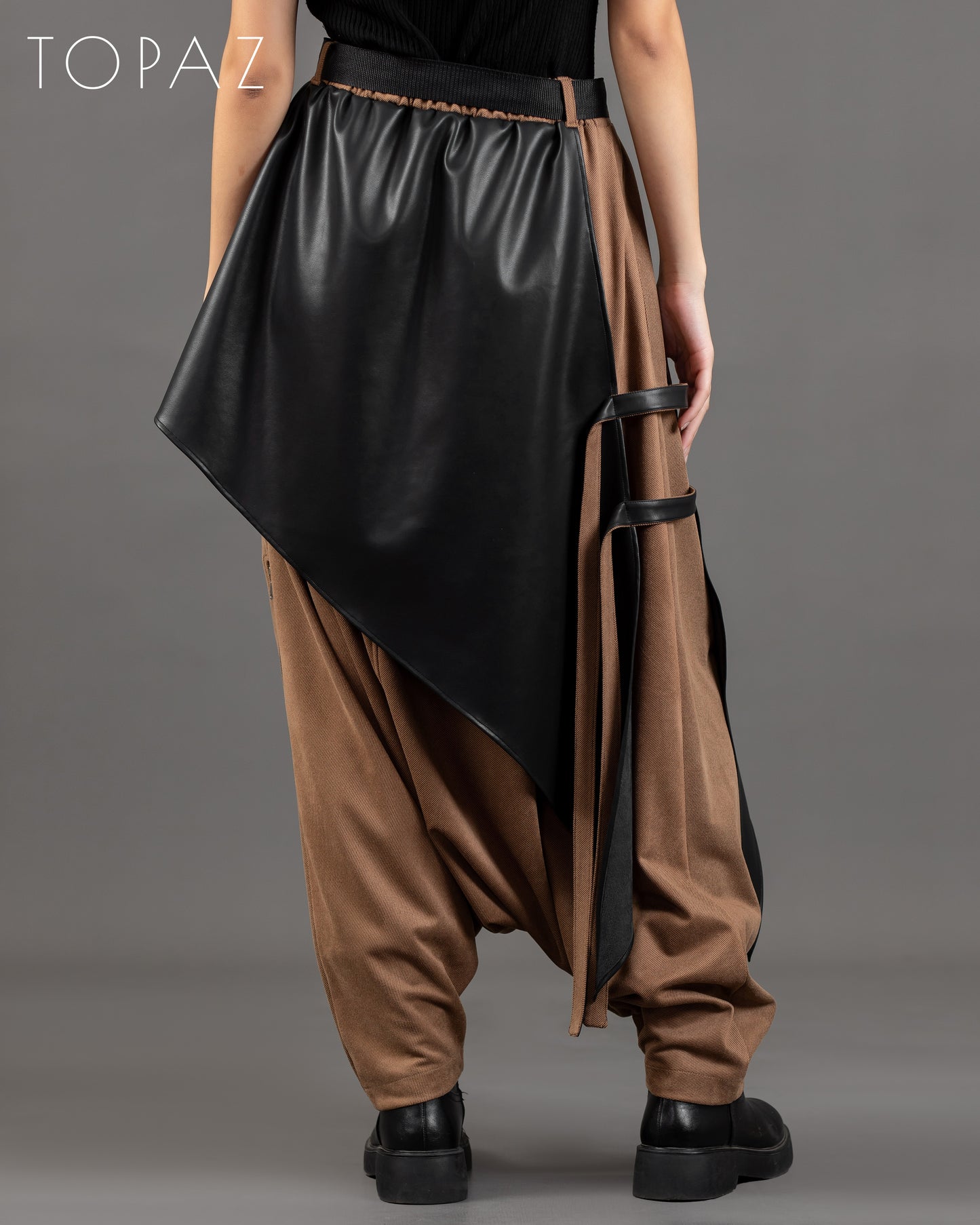 Double-Layer Harem Pants