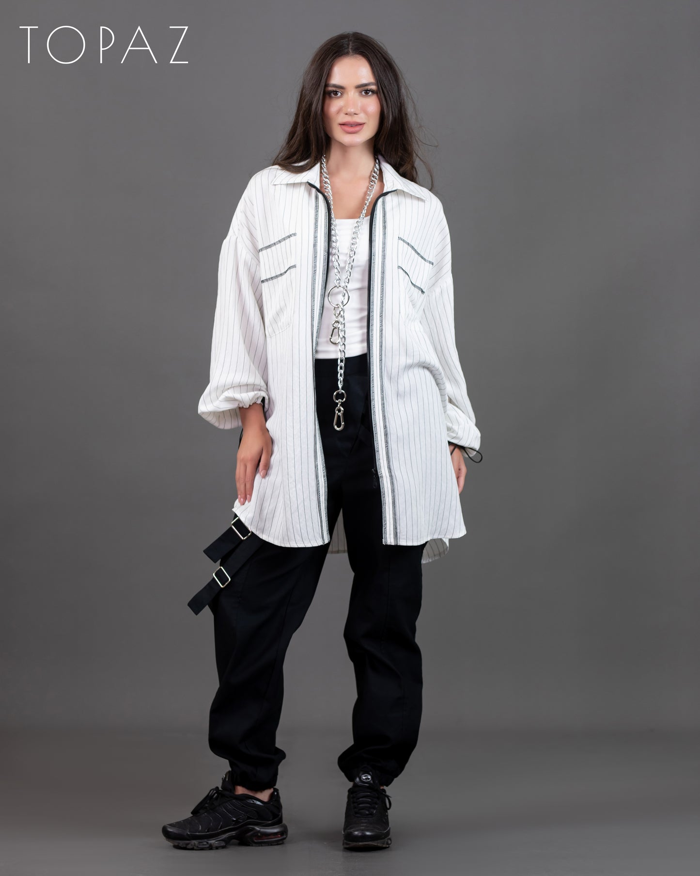 Striped Linen Jacket