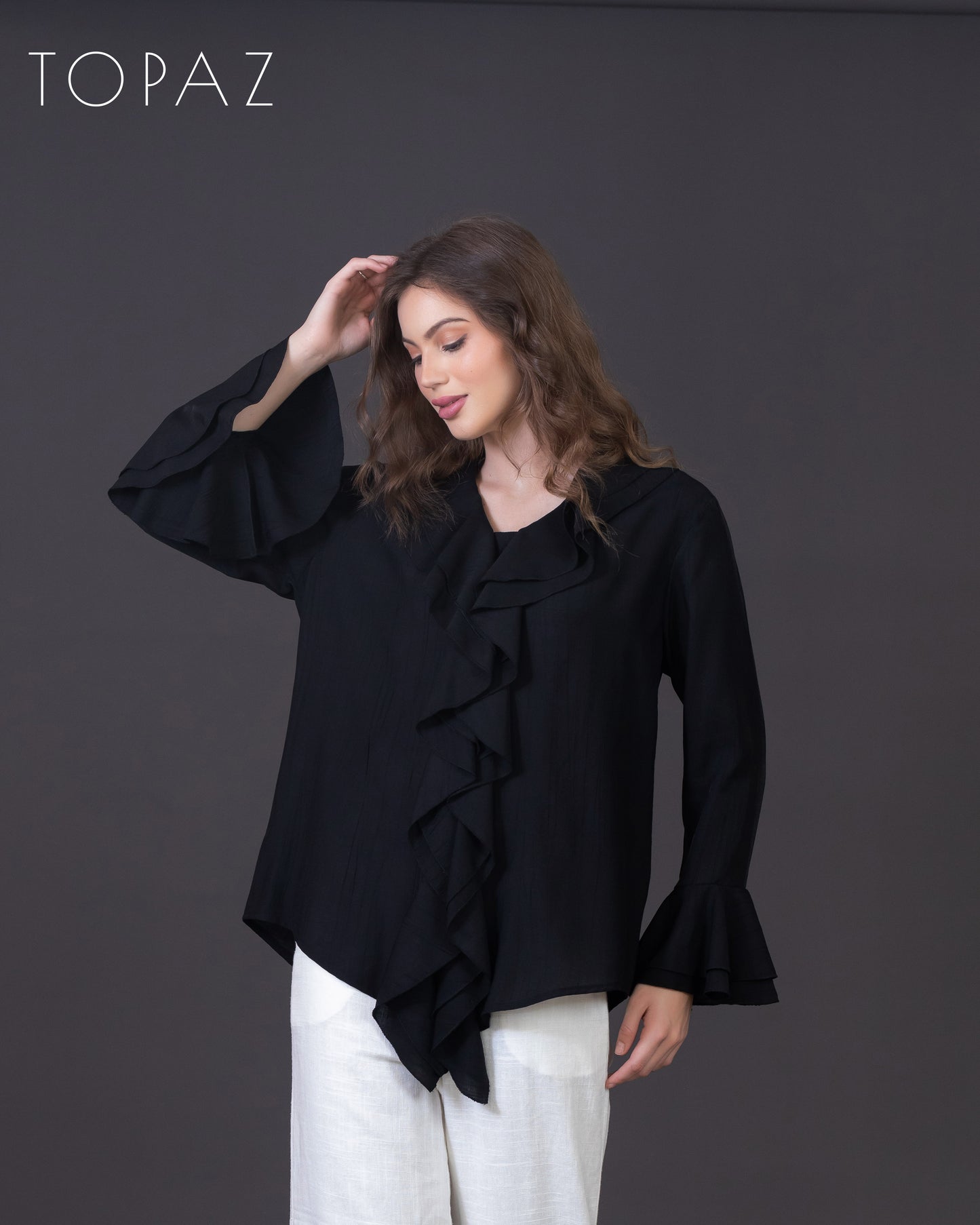 Ruffle Blouse