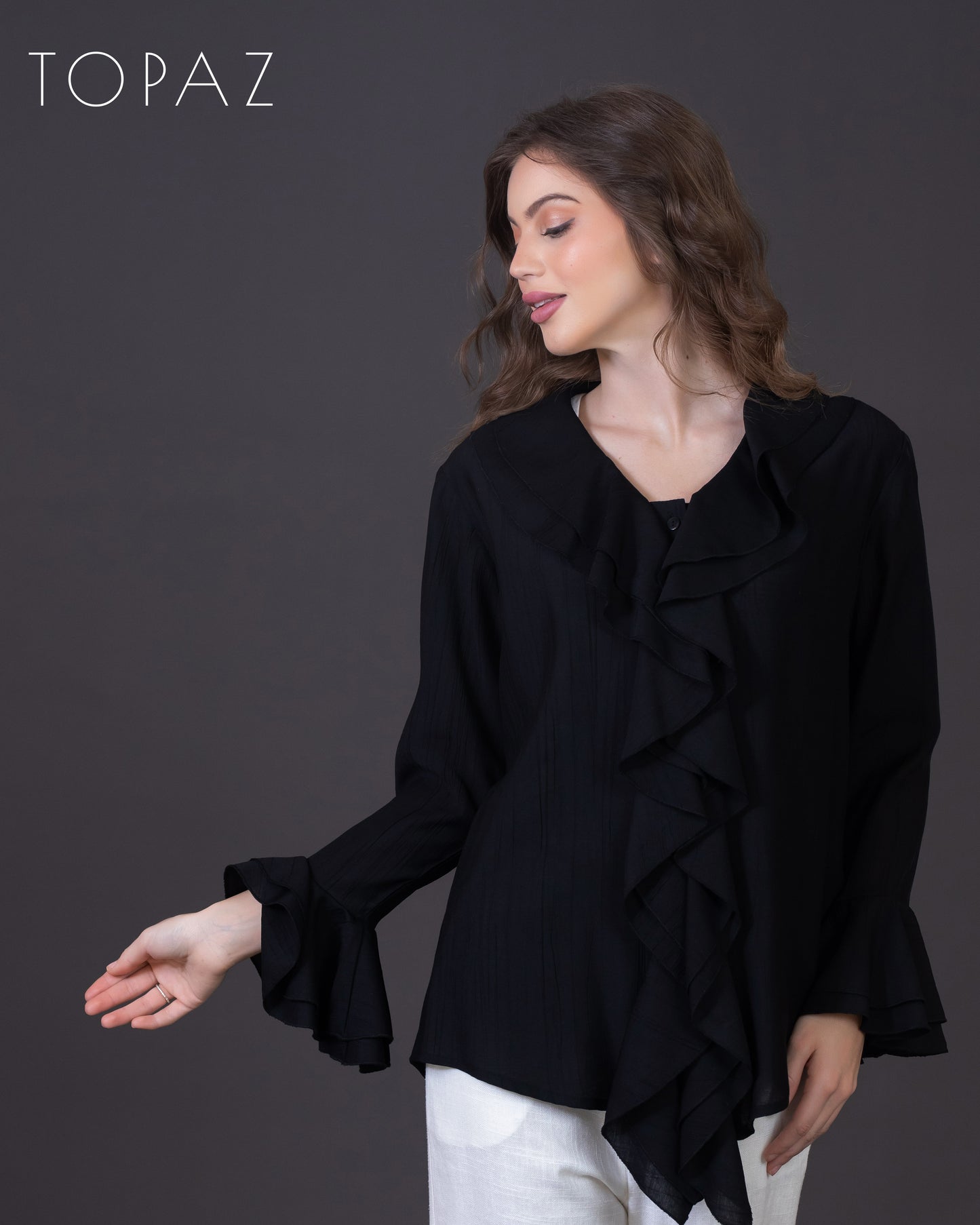 Ruffle Blouse