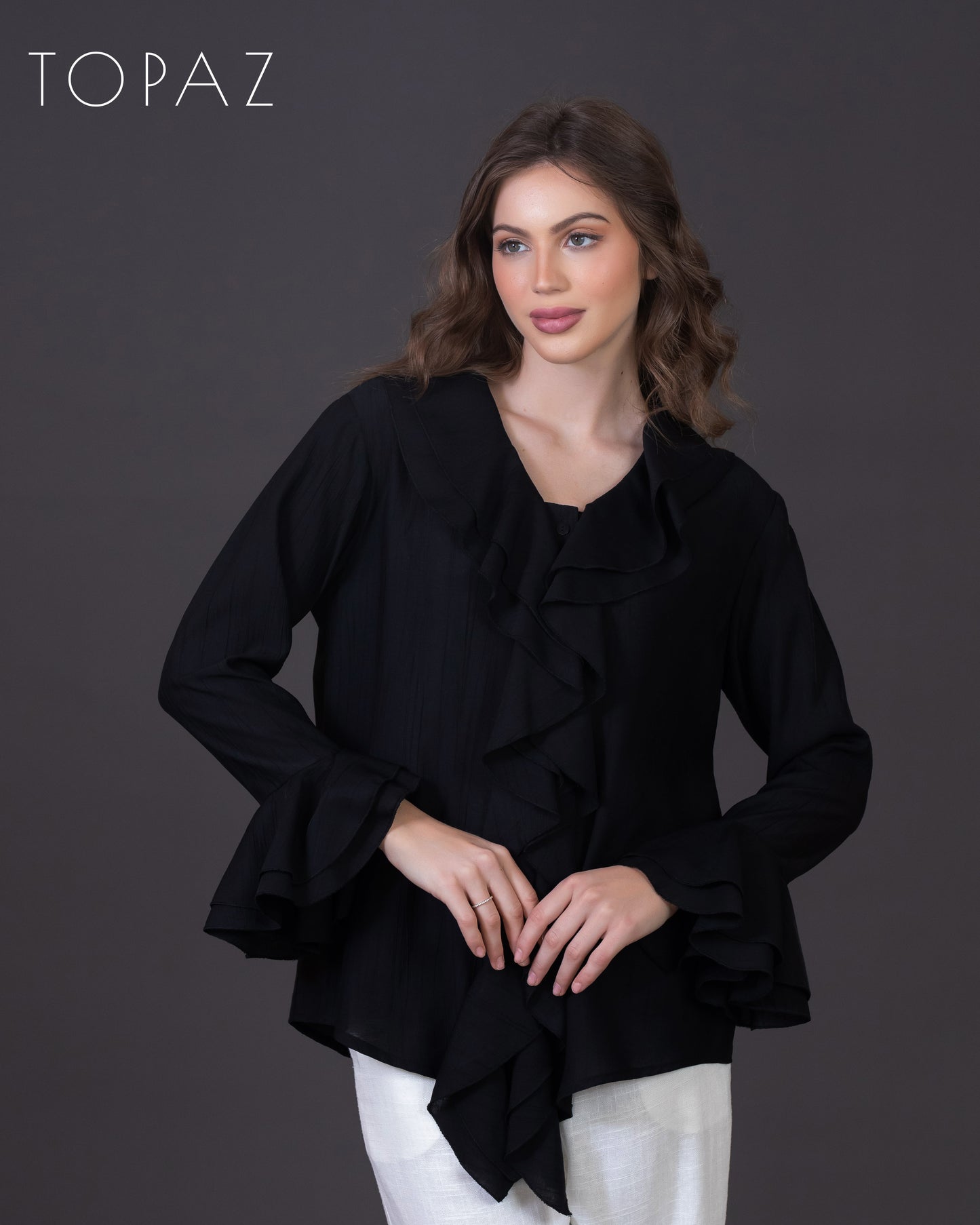 Ruffle Blouse