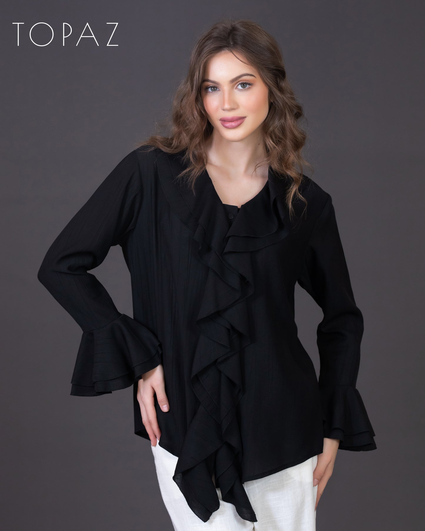 Ruffle Blouse