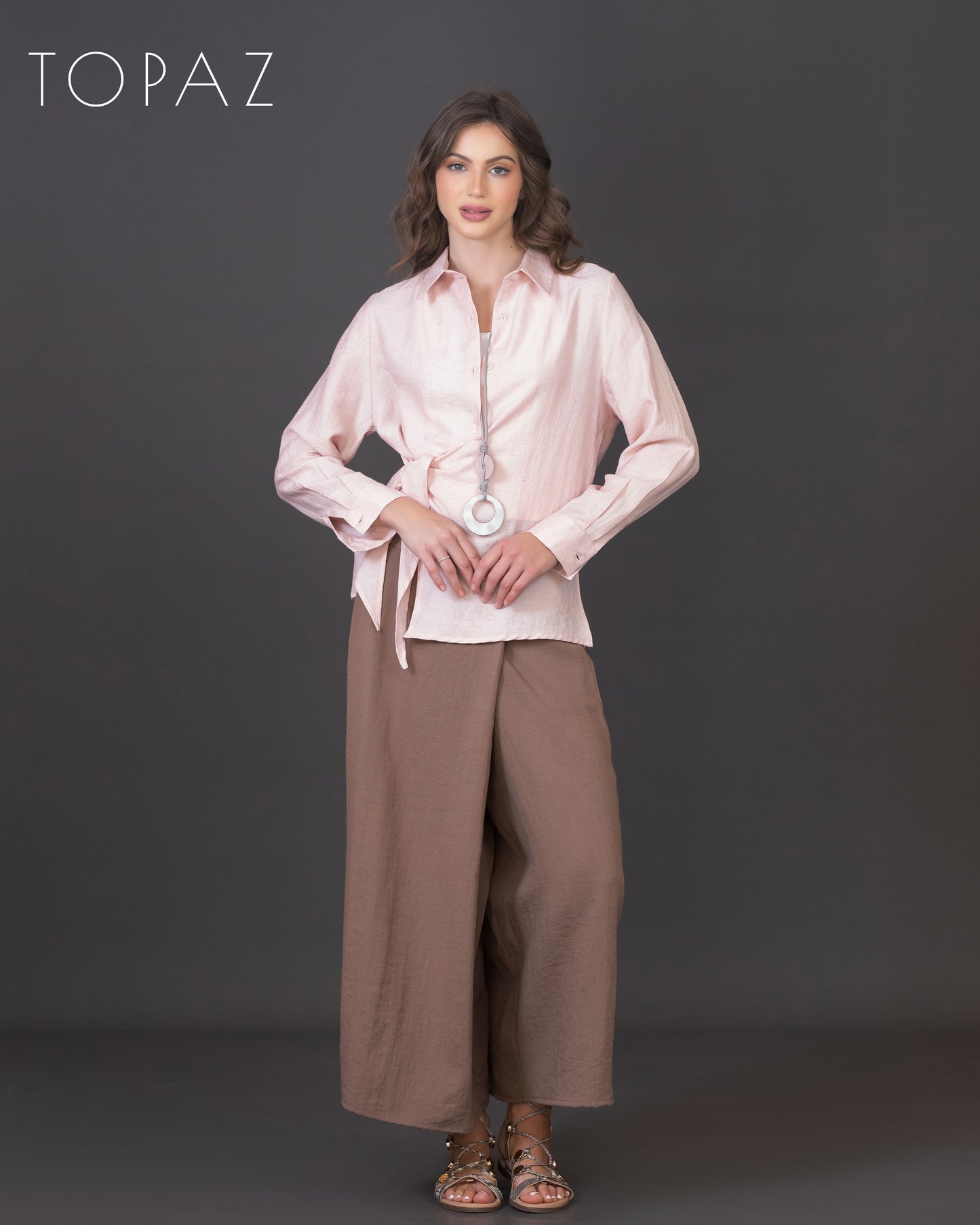Pants with Skirt Panel