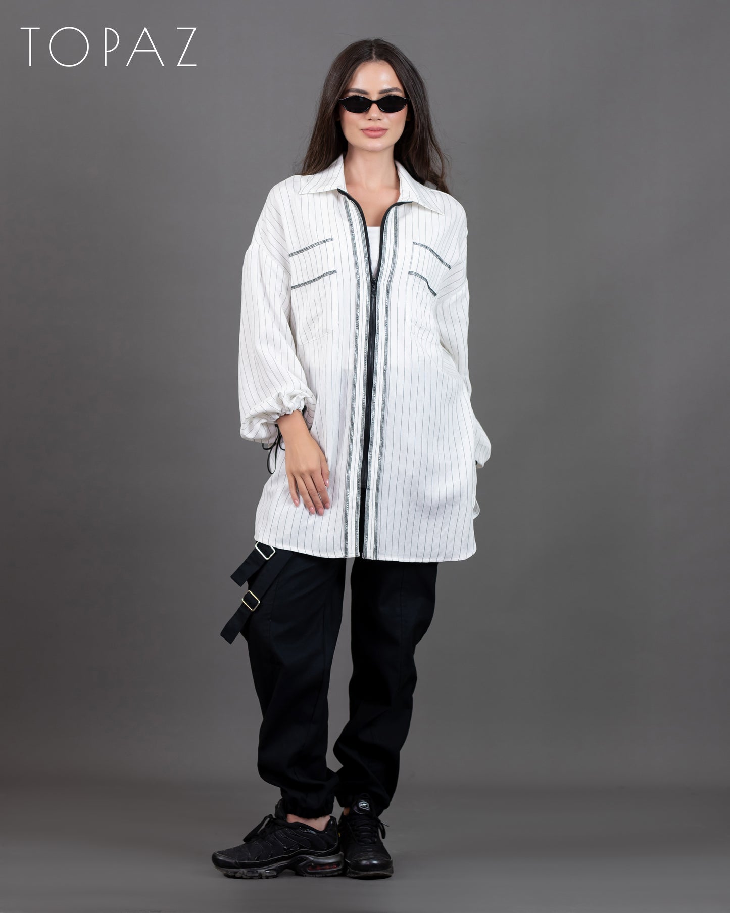 Striped Linen Jacket