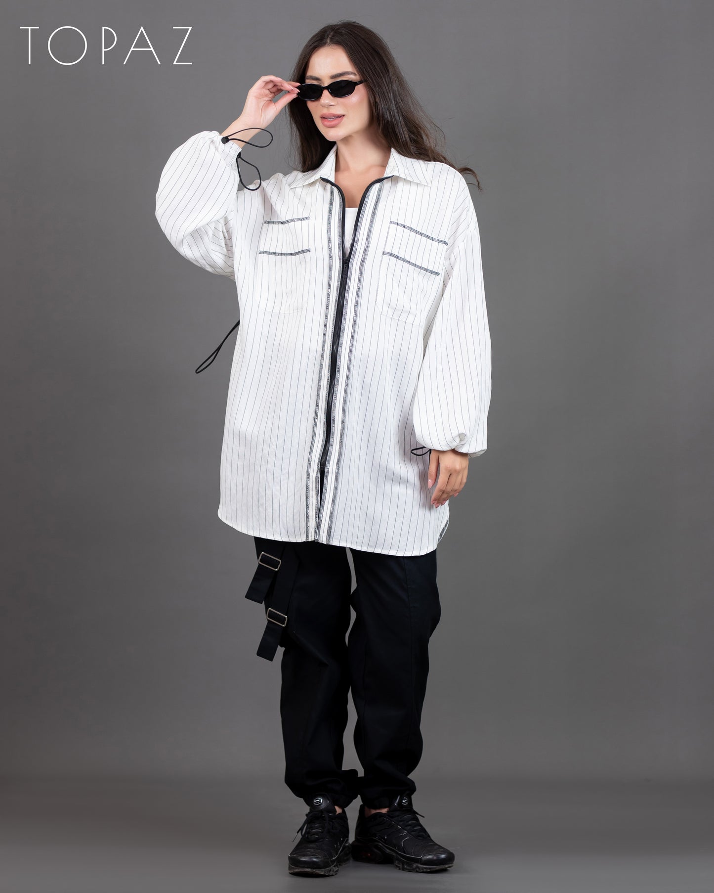 Striped Linen Jacket